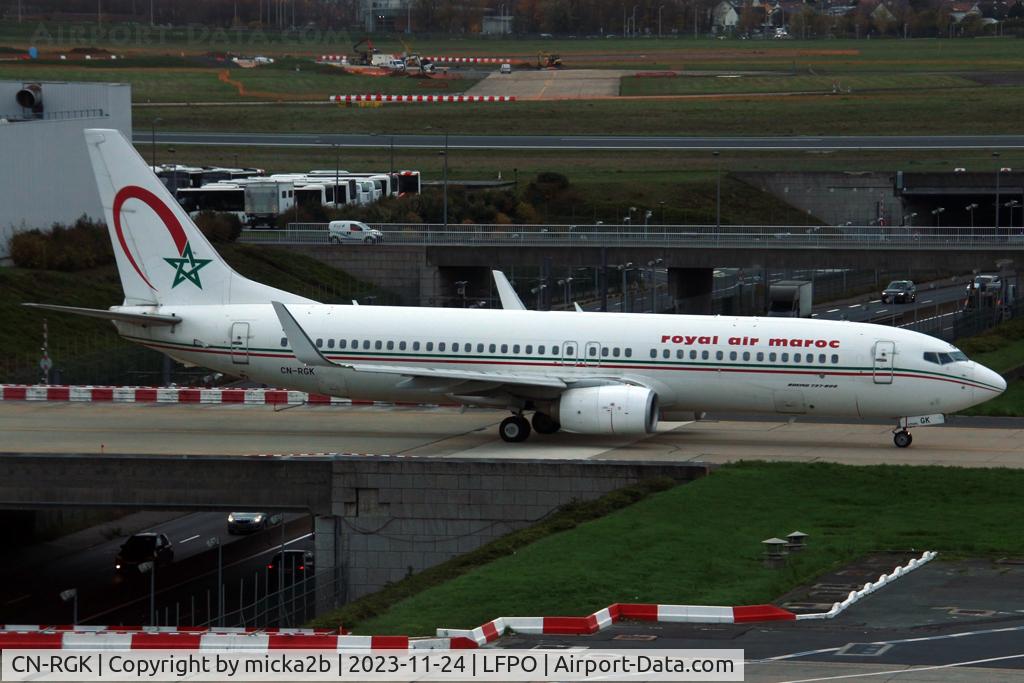 CN-RGK, 2012 Boeing 737-8B6 C/N 33073, Taxiing