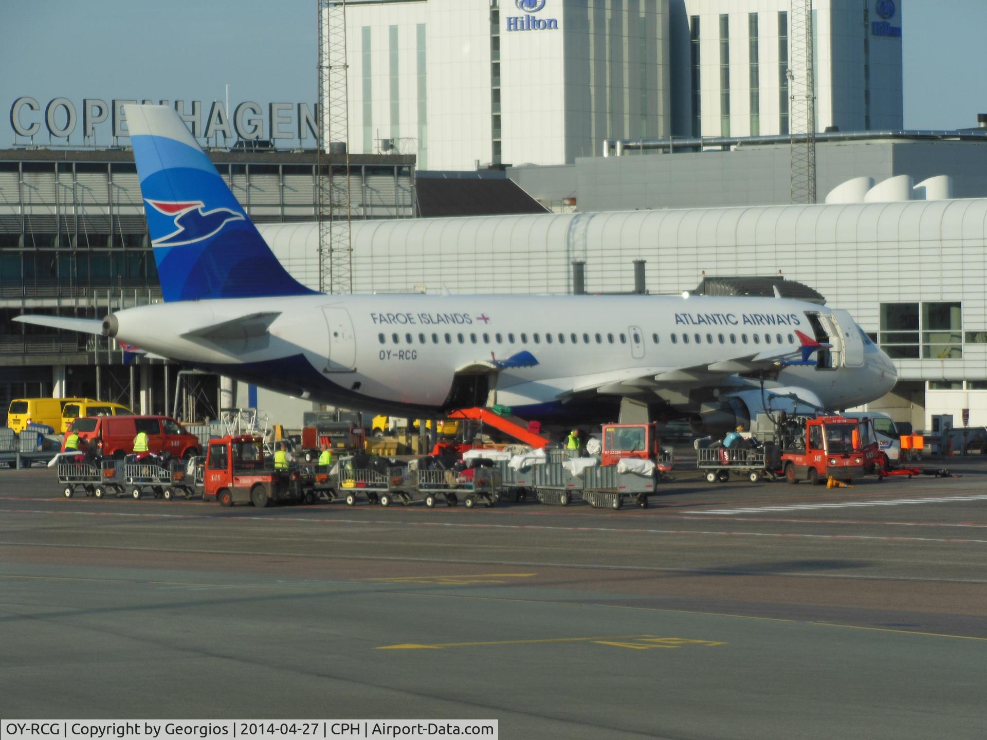 OY-RCG, 2012 Airbus A319-115 C/N 5079, CPH Airport