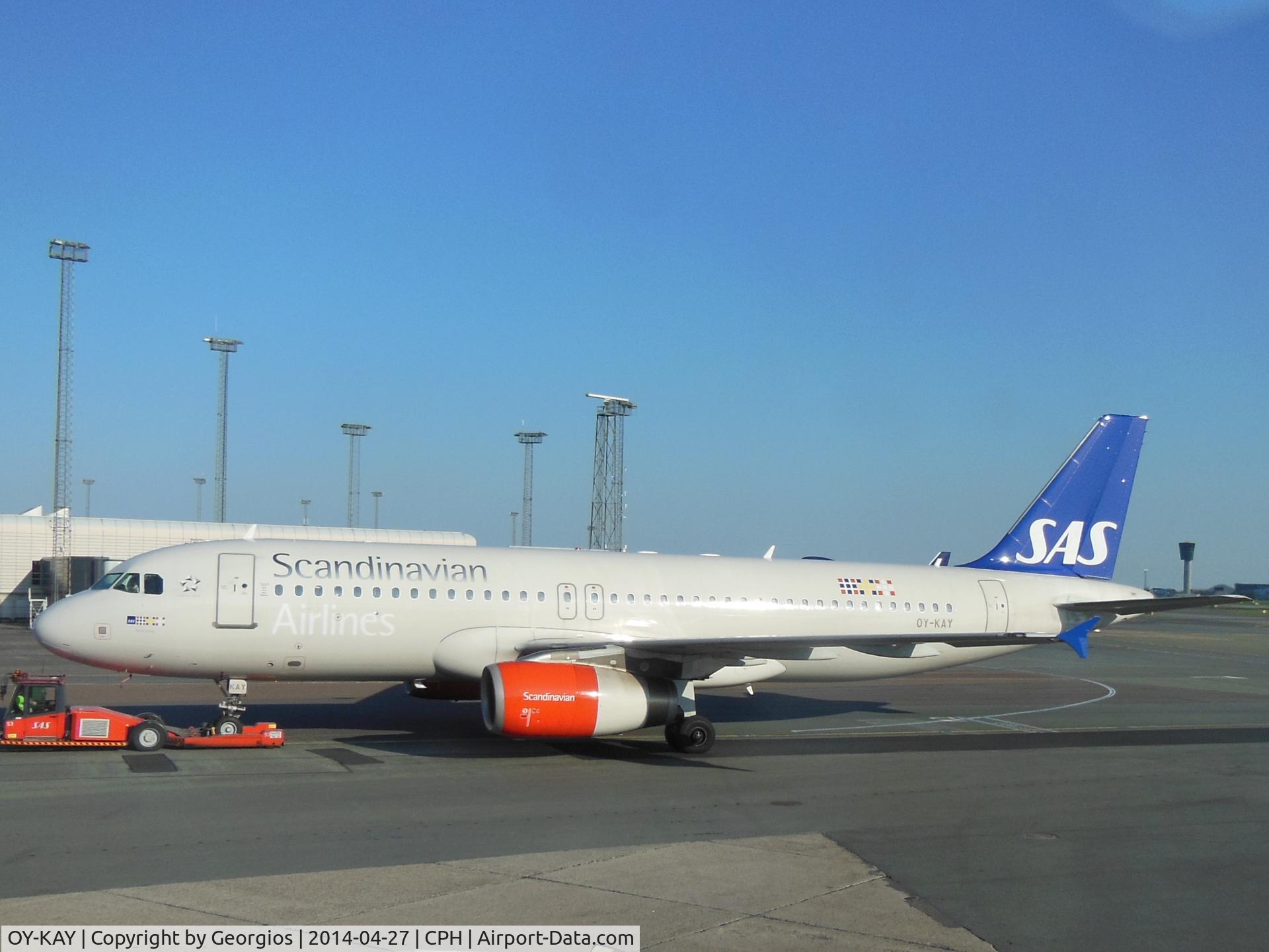 OY-KAY, 2006 Airbus A320-232 C/N 2856, CPH Airport