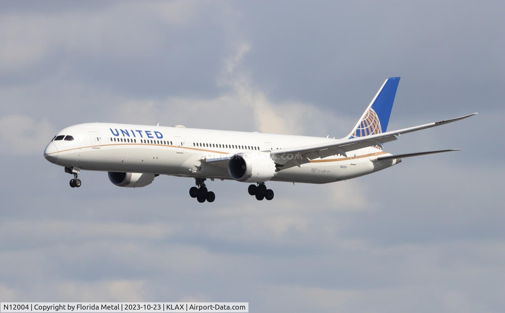 N12004, 2019 Boeing 787-10 Dreamliner Dreamliner C/N 60139, UAL 787X zx ORD-LAX