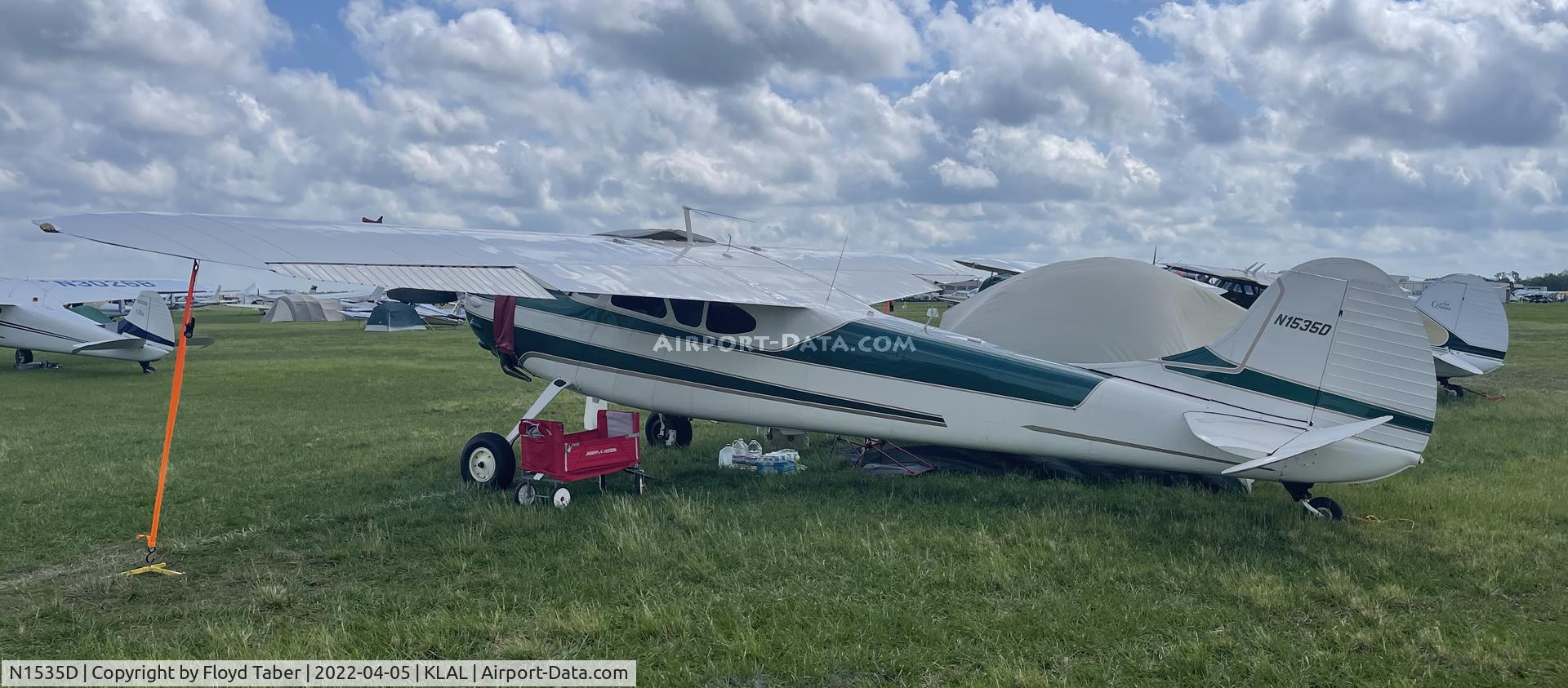 N1535D, 1952 Cessna 190 C/N 7757, Sun n Fun 2022