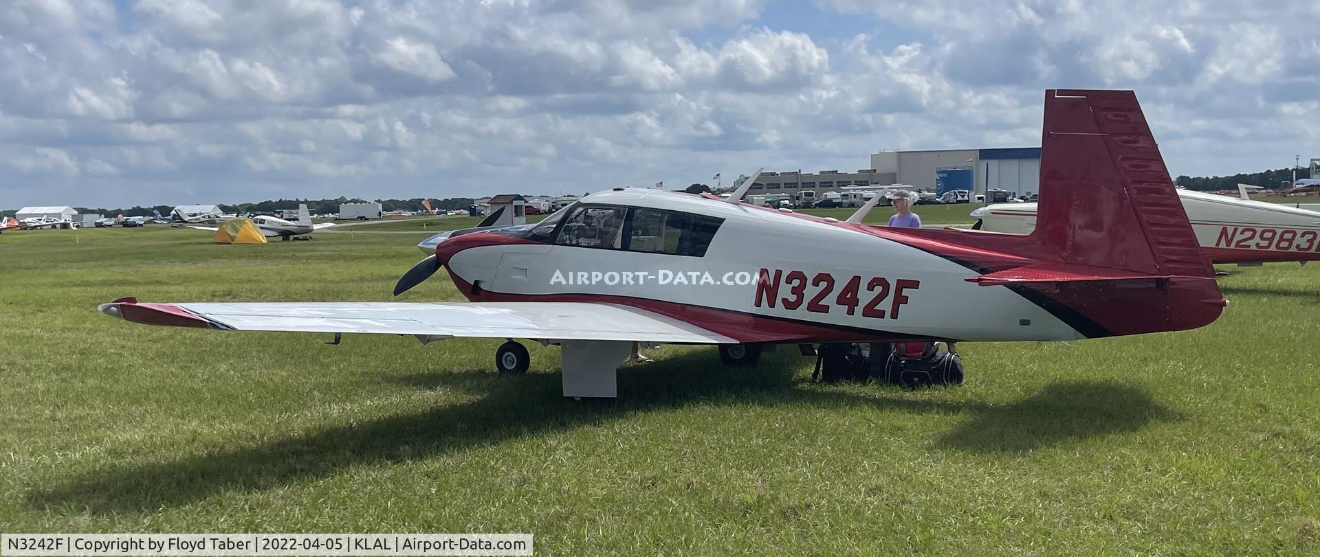 N3242F, 1967 Mooney M20E C/N 670035, Sun n Fun 2022