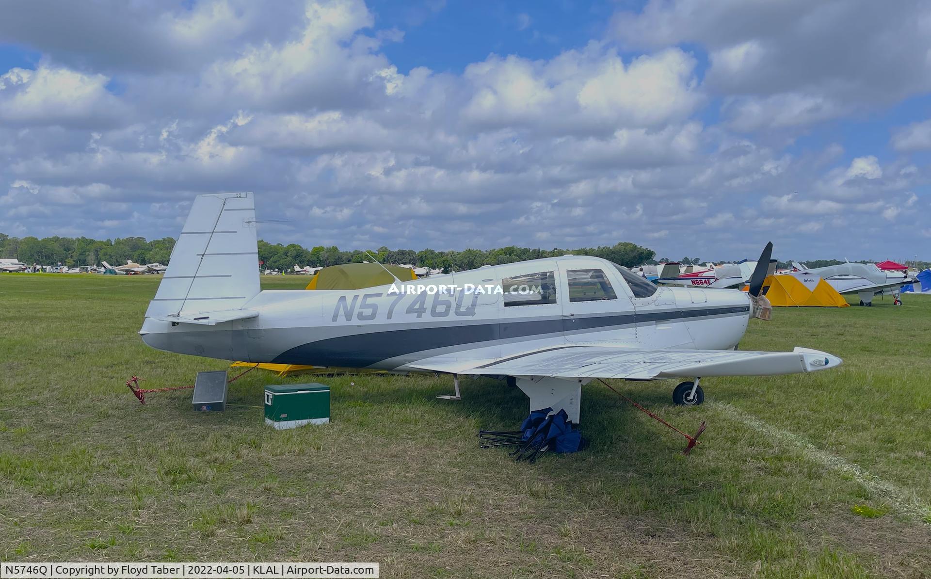 N5746Q, 1965 Mooney M20C Ranger C/N 3075, Sun n Fun 2022