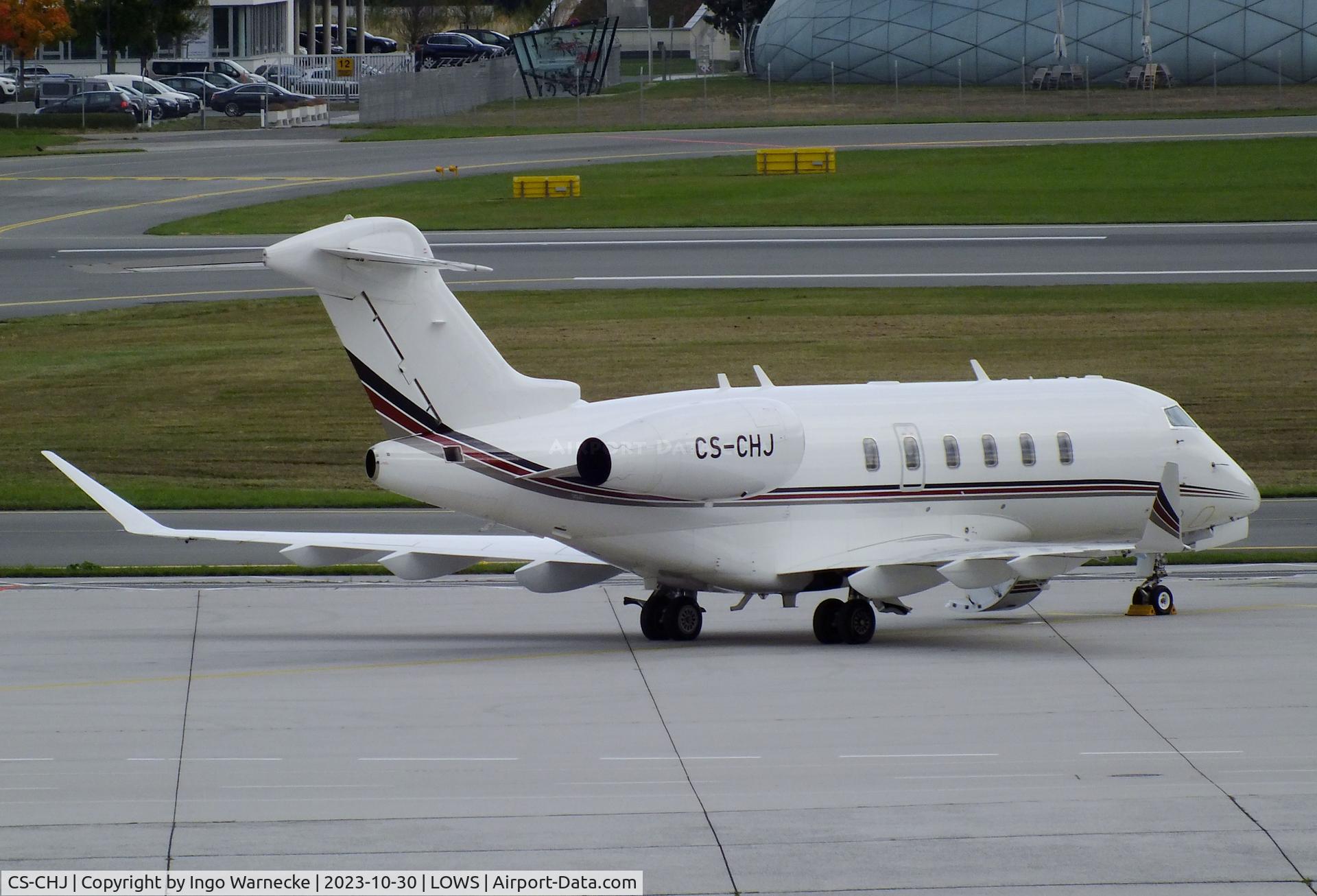 CS-CHJ, 2019 Bombardier Challenger 350 (BD-100-1A10) C/N 20832, Bombardier BD-100 Challenger 350 at Salzburg airport W.A.Mozart