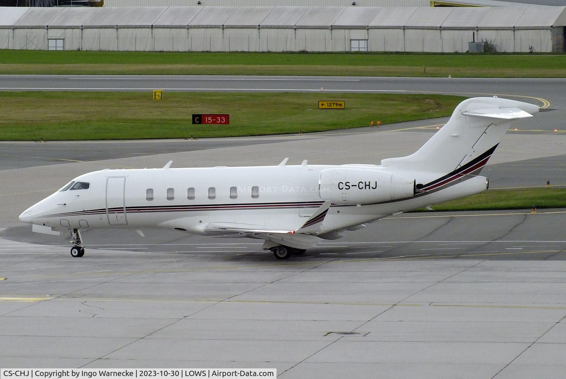 CS-CHJ, 2019 Bombardier Challenger 350 (BD-100-1A10) C/N 20832, Bombardier BD-100 Challenger 350 at Salzburg airport W.A.Mozart