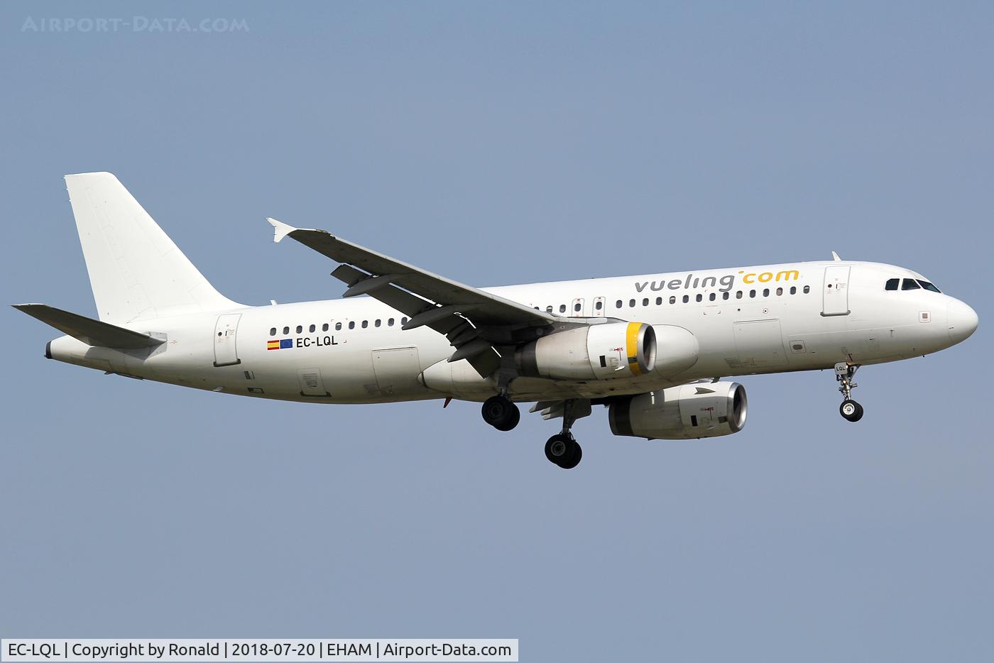 EC-LQL, 2002 Airbus A320-232 C/N 1749, at spl