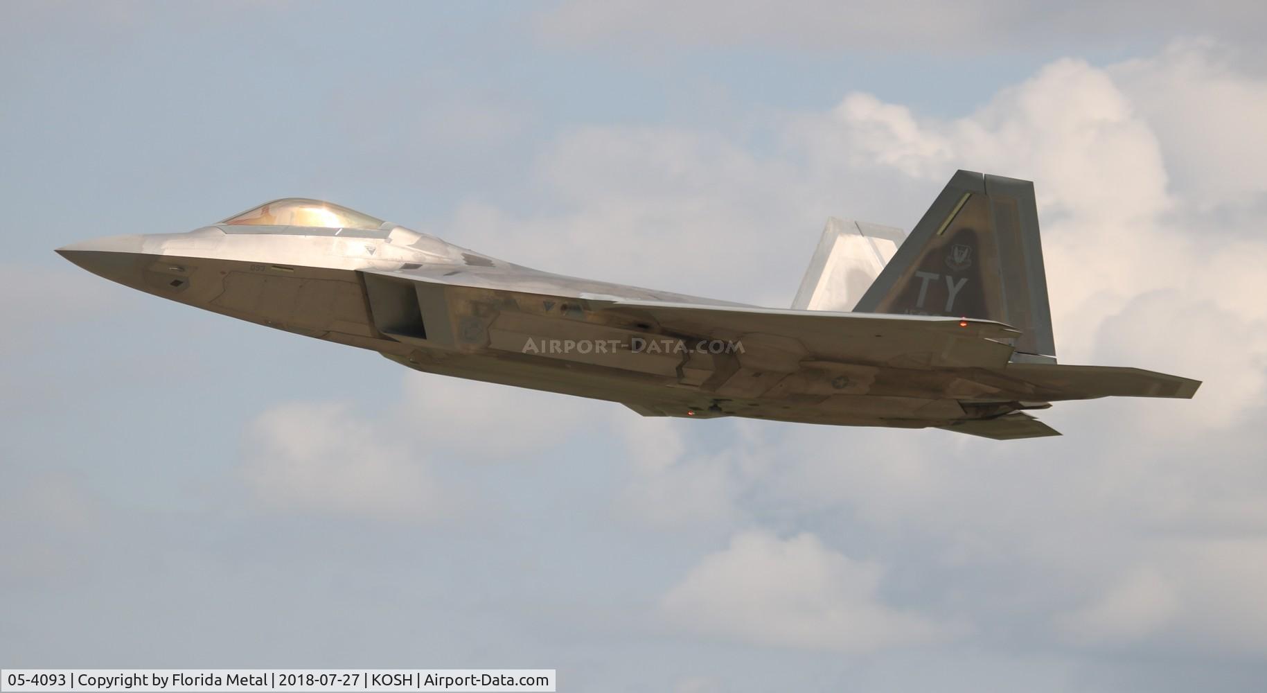 05-4093, Lockheed Martin F-22A Raptor C/N 4093, F-22 zx