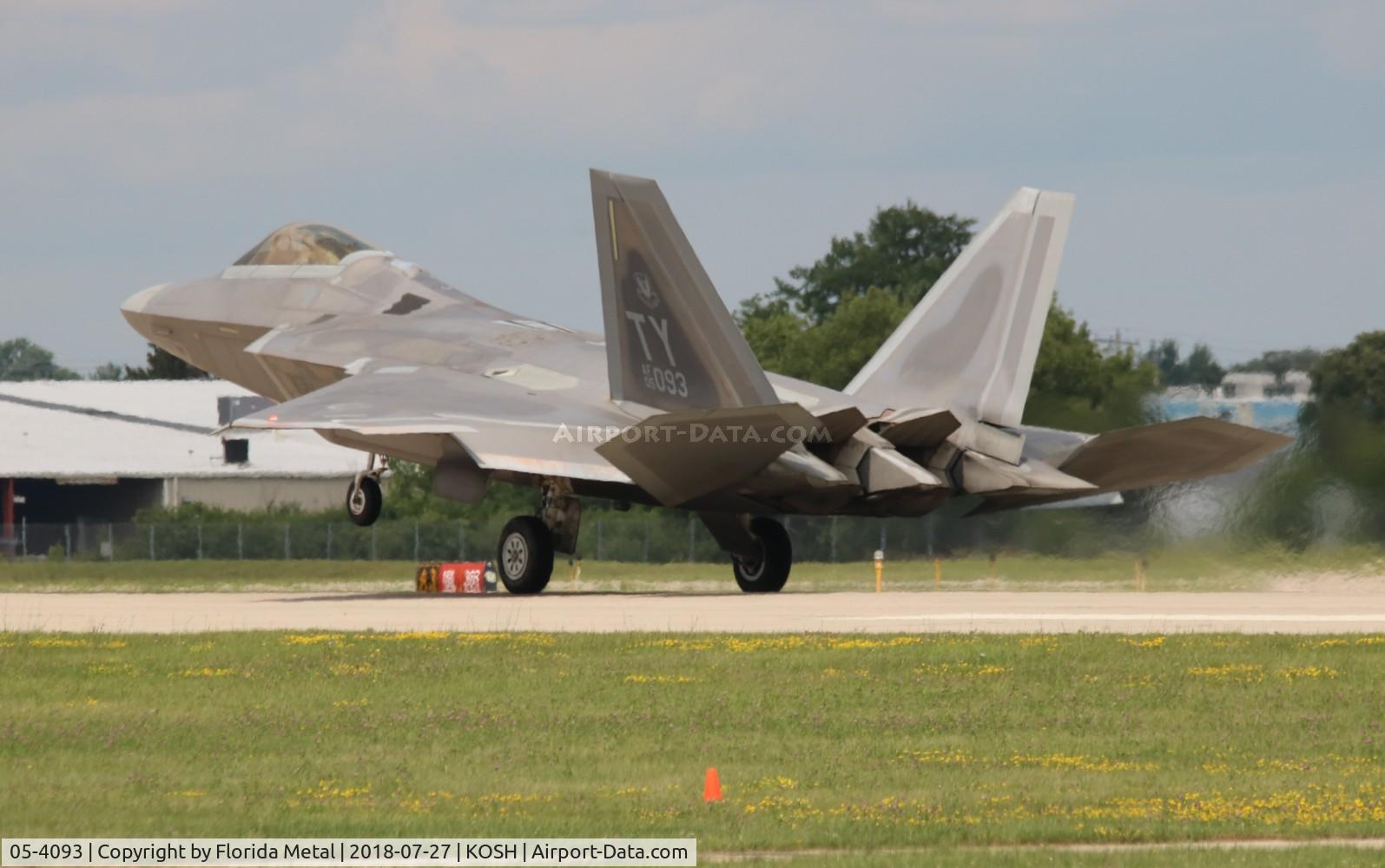 05-4093, Lockheed Martin F-22A Raptor C/N 4093, F-22 zx