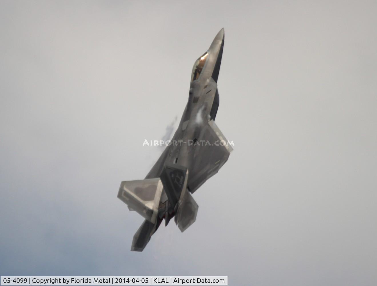 05-4099, 2005 Lockheed Martin F-22A Raptor C/N 645-4099, Sun N Fun 2014 zx LAL
