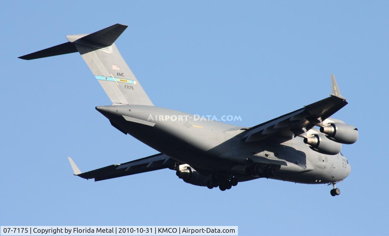 07-7175, 2007 Boeing C-17A Globemaster III C/N 50193/F192/P175, MCO zx Airlift and Tanker Convention 2010