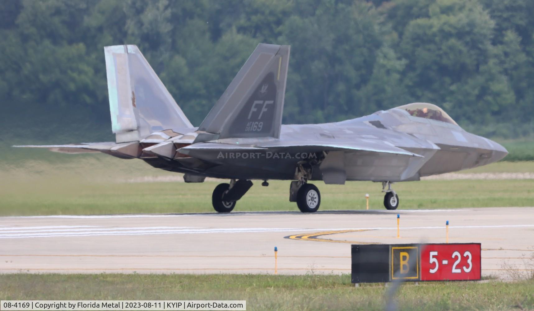 08-4169, 2008 Lockheed Martin F-22A Raptor C/N 645-4169, F-22 zx