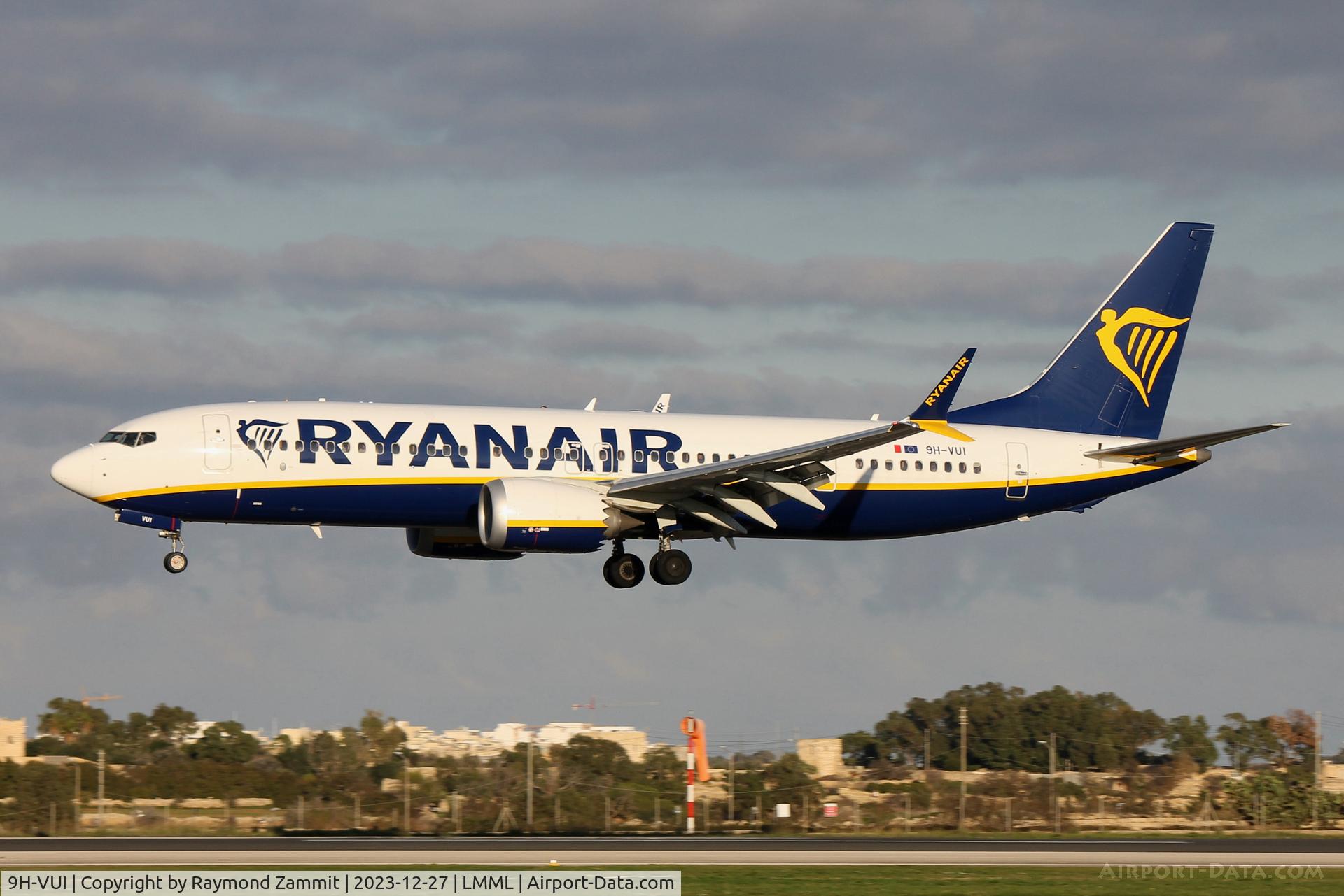 9H-VUI, 2019 Boeing 737-8-200 MAX C/N 62302, B737-8 MAX 9H-VUI Malta Air
