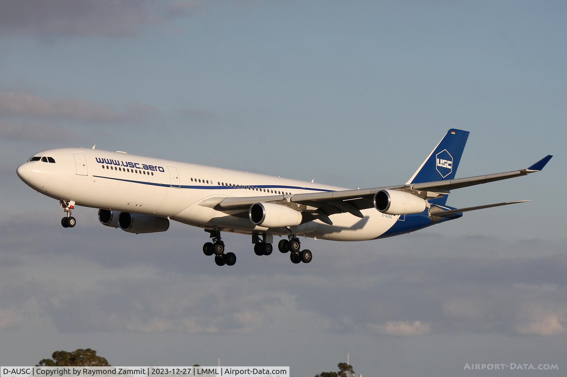 D-AUSC, 2004 Airbus A340-313X C/N 646, A340 D-AUSC Universal Sky Carrier