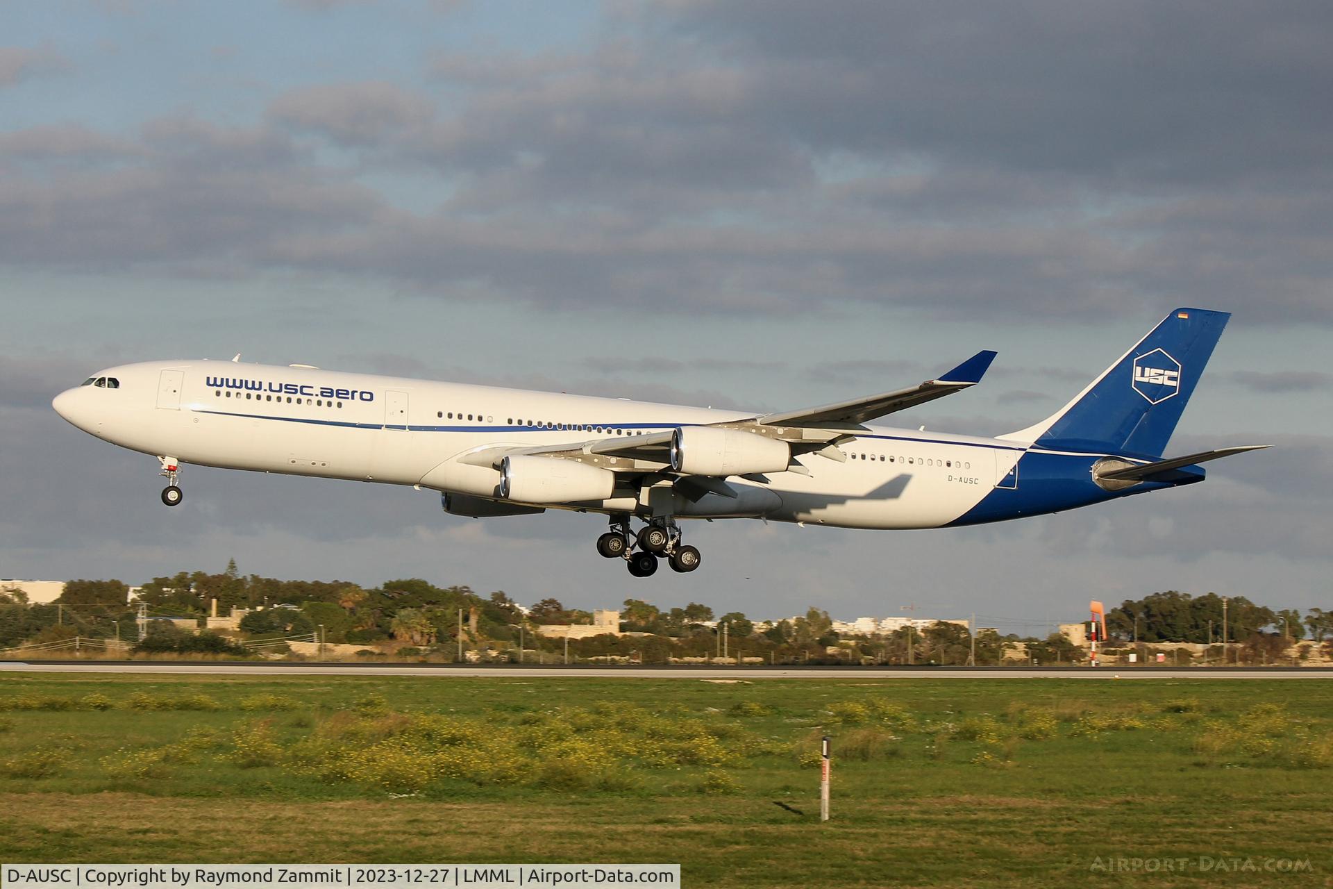 D-AUSC, 2004 Airbus A340-313X C/N 646, A340 D-AUSC Universal Sky Carrier
