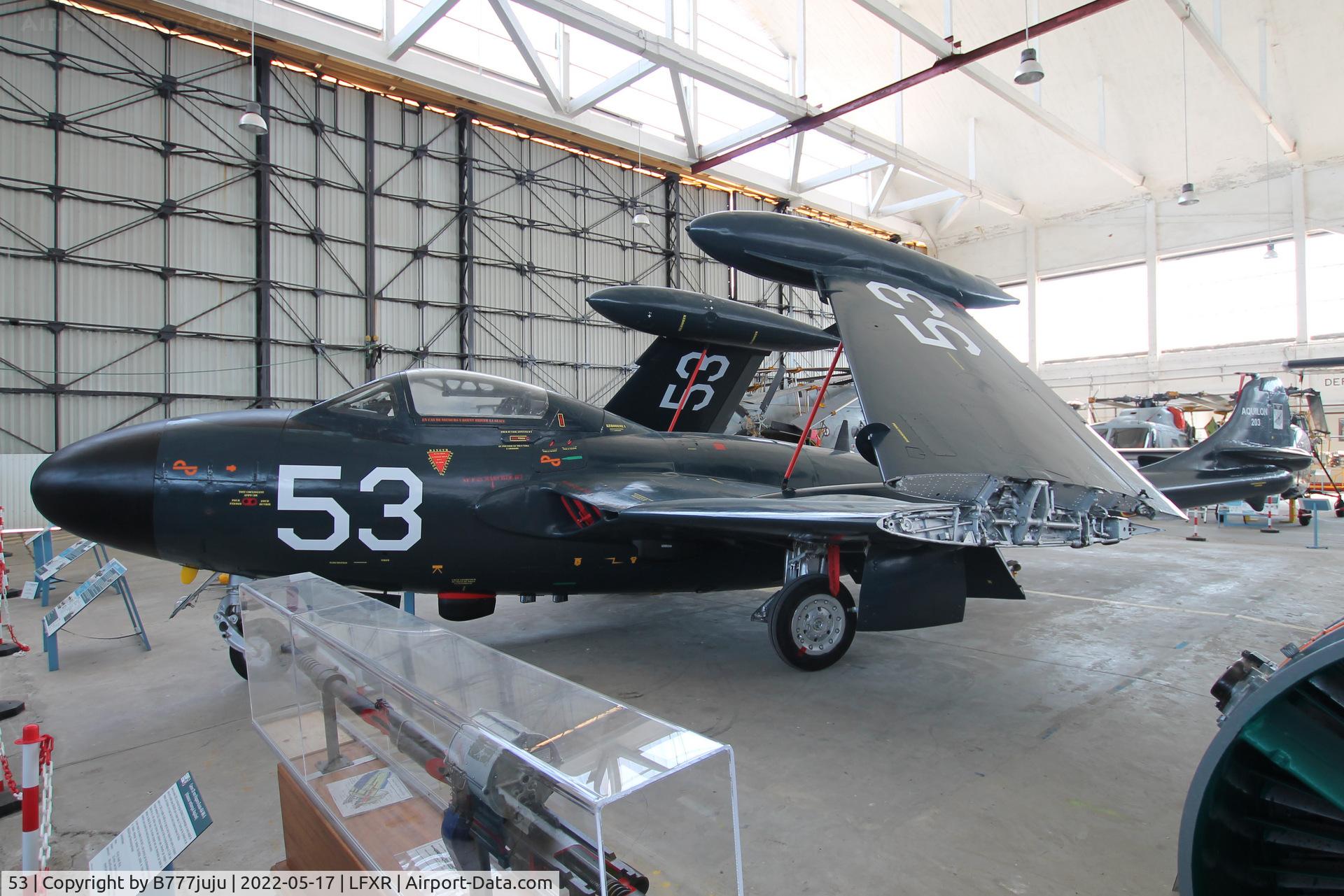 53, Sud-Est SE.203 Aquilon C/N 53, at Musée de l'Aéronautique Navale