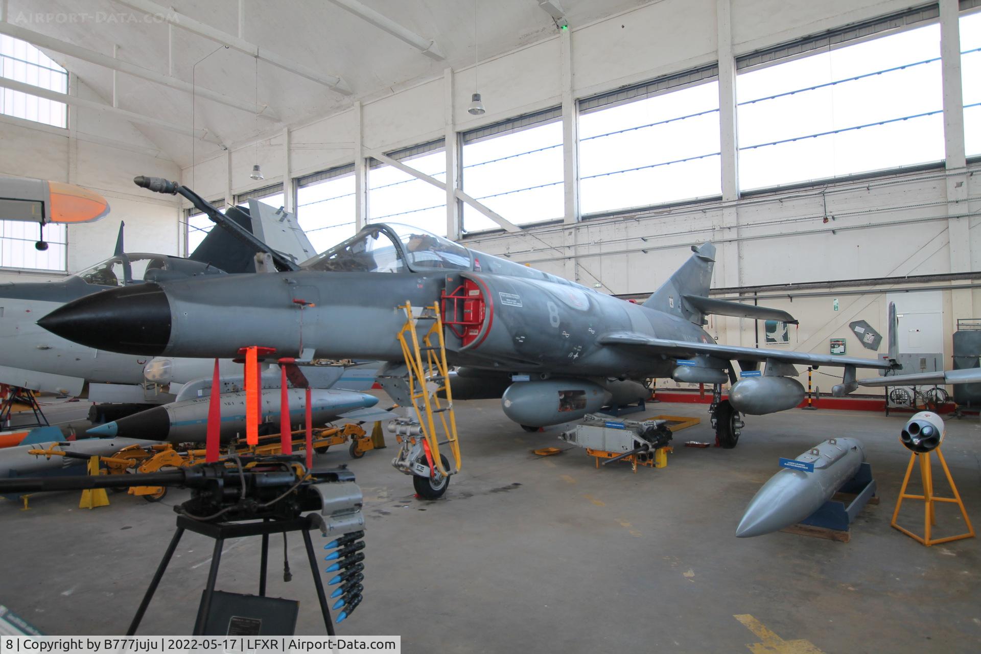 8, Dassault Super Etendard C/N 8, at Musée de l'Aéronautique Navale