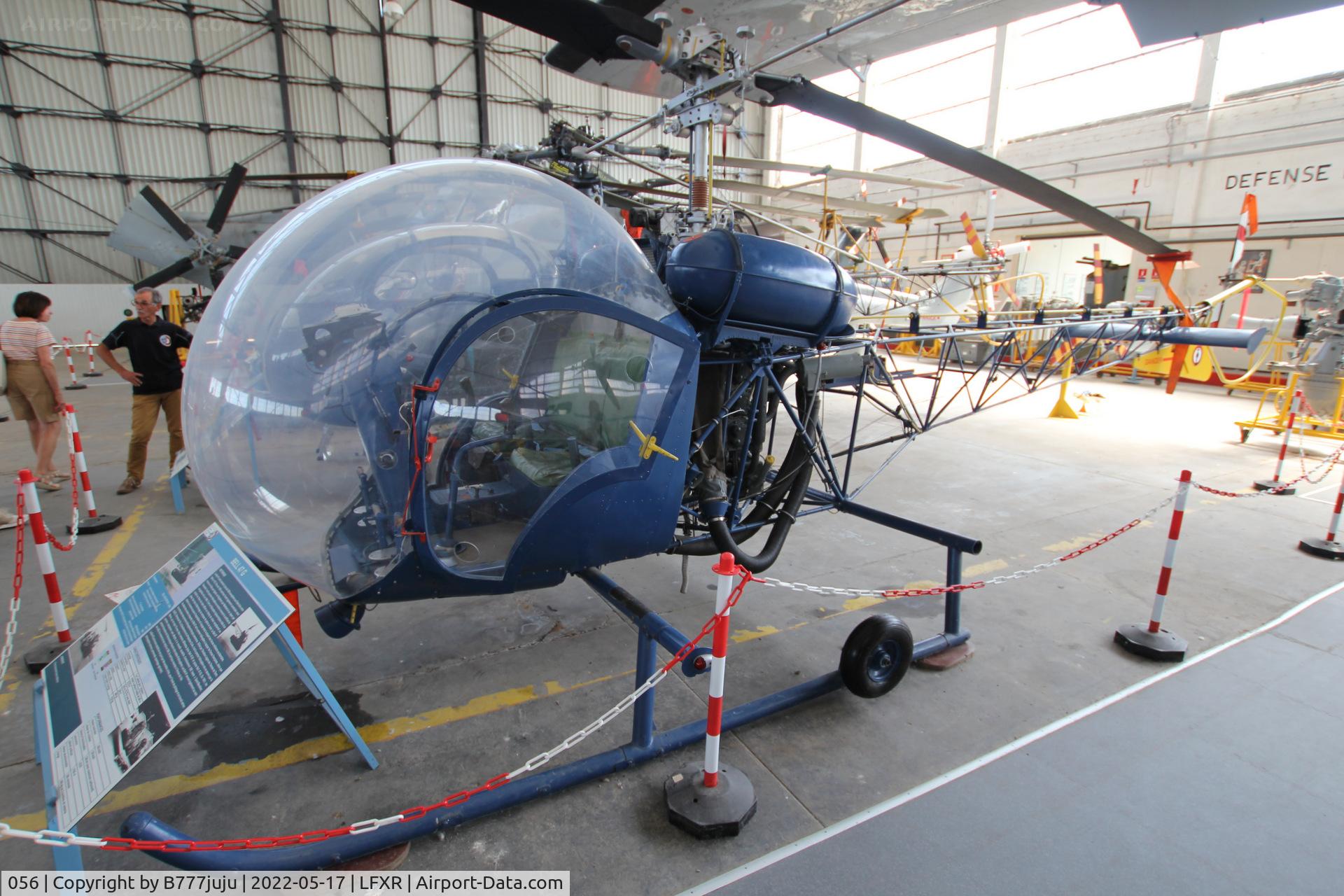 056, Bell 47G-1 C/N 056, at Musée de l'Aéronautique Navale