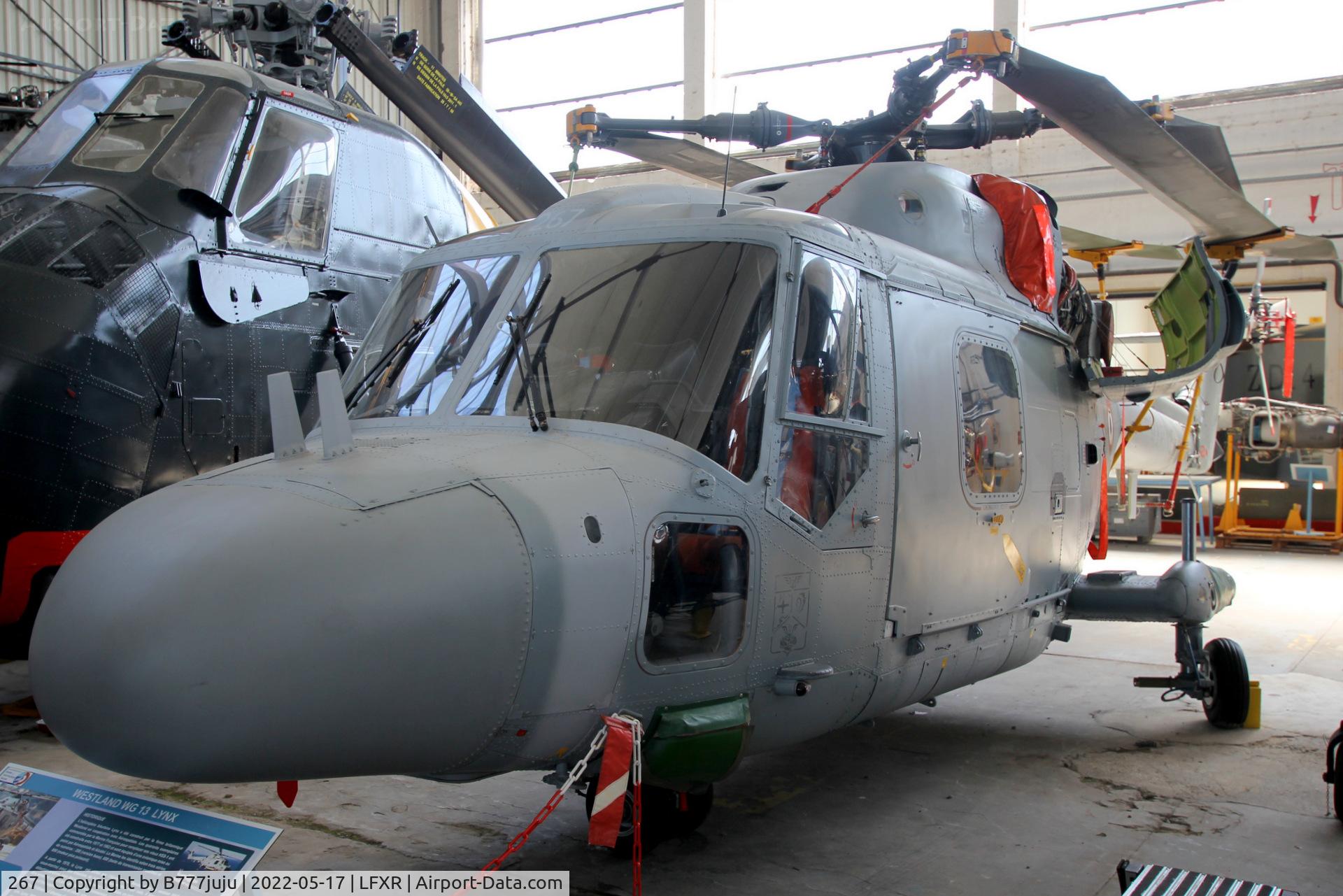 267, Westland Lynx HAS.2(FN) C/N 051, at Musée de l'Aéronautique Navale