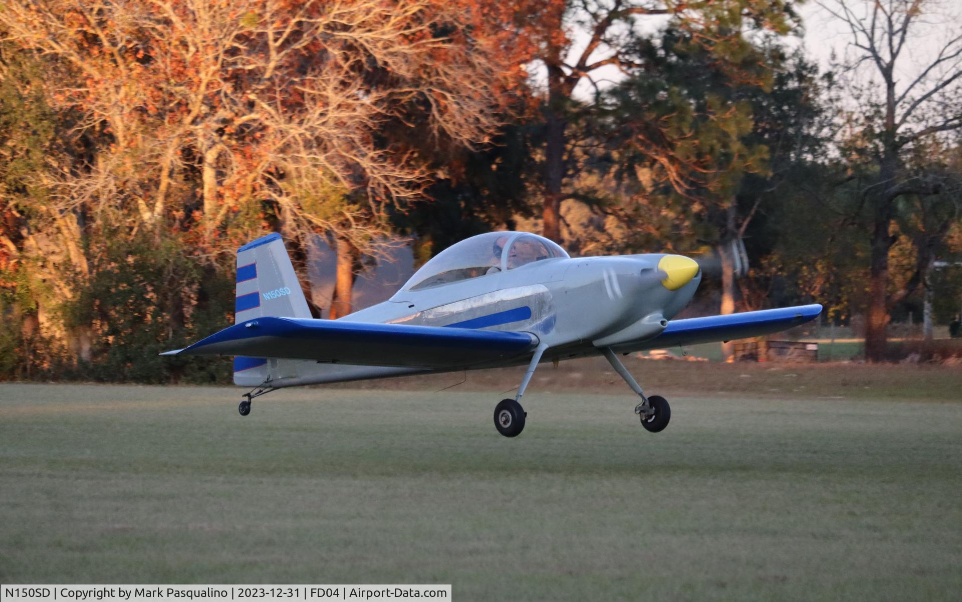 N150SD, 1998 Vans RV-8 C/N 105, Vans RV-8