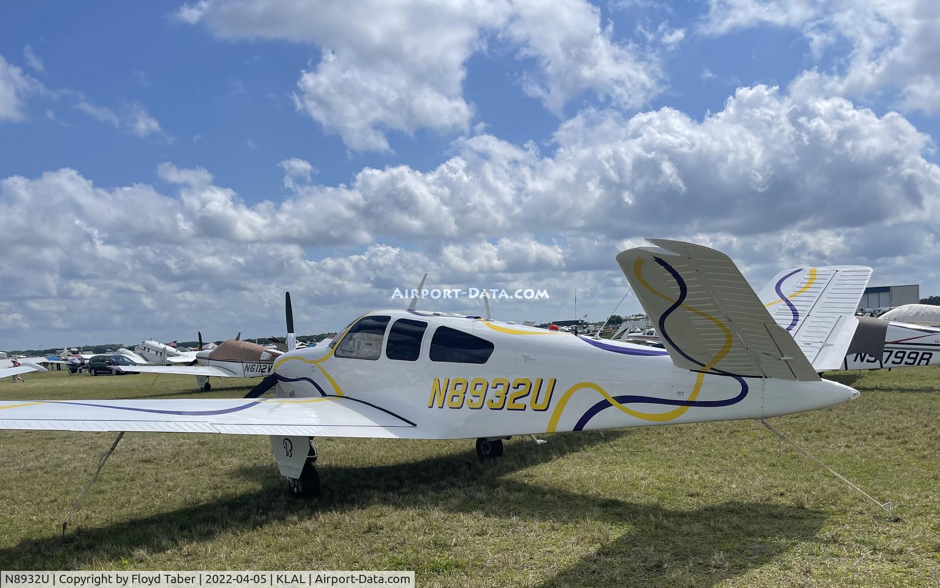 N8932U, 1965 Beech S35 Bonanza C/N D-7921, Sun n Fun 2022