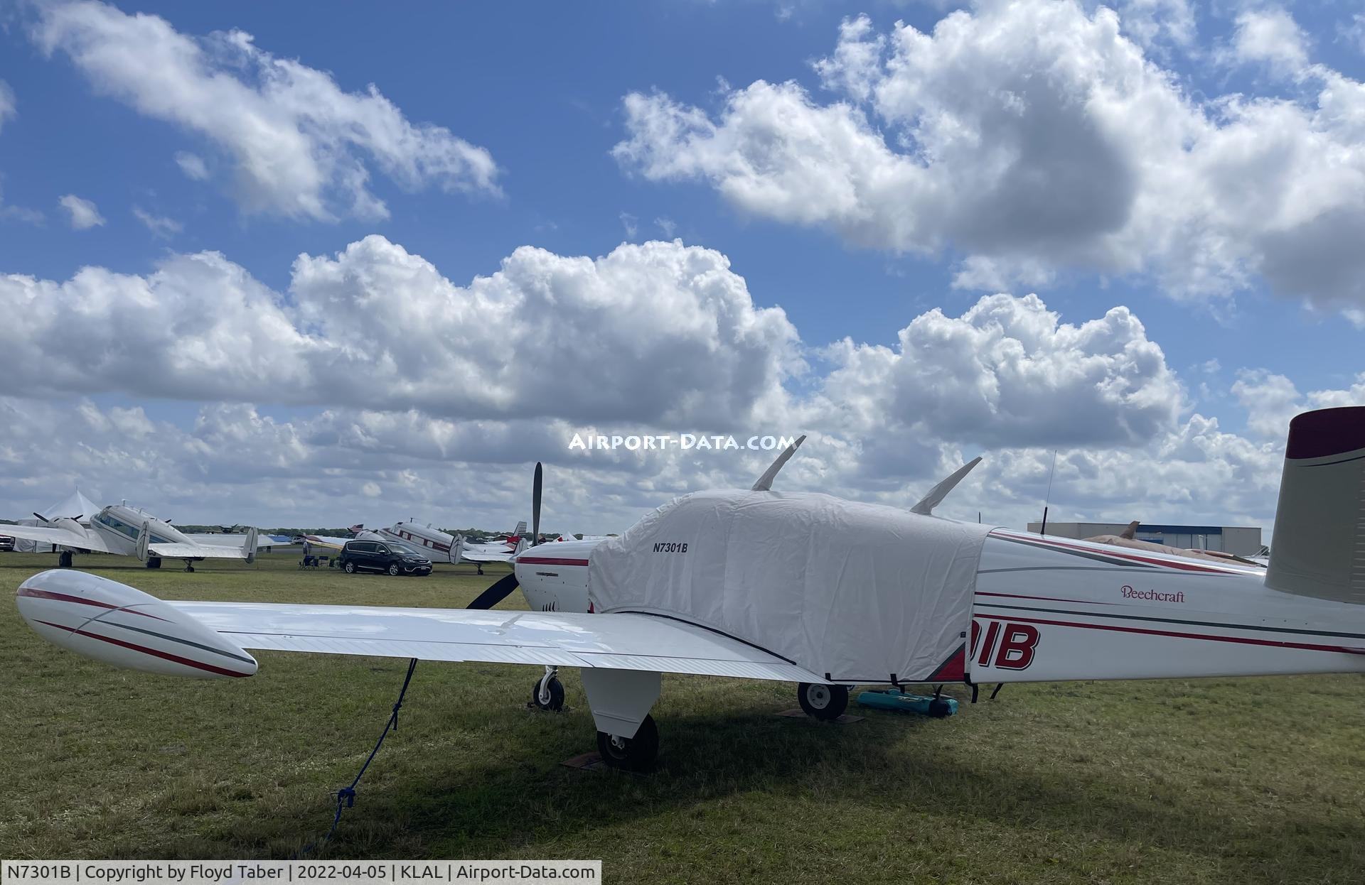 N7301B, 1954 Beech E35 C/N D-3765, Sun n Fun 2022