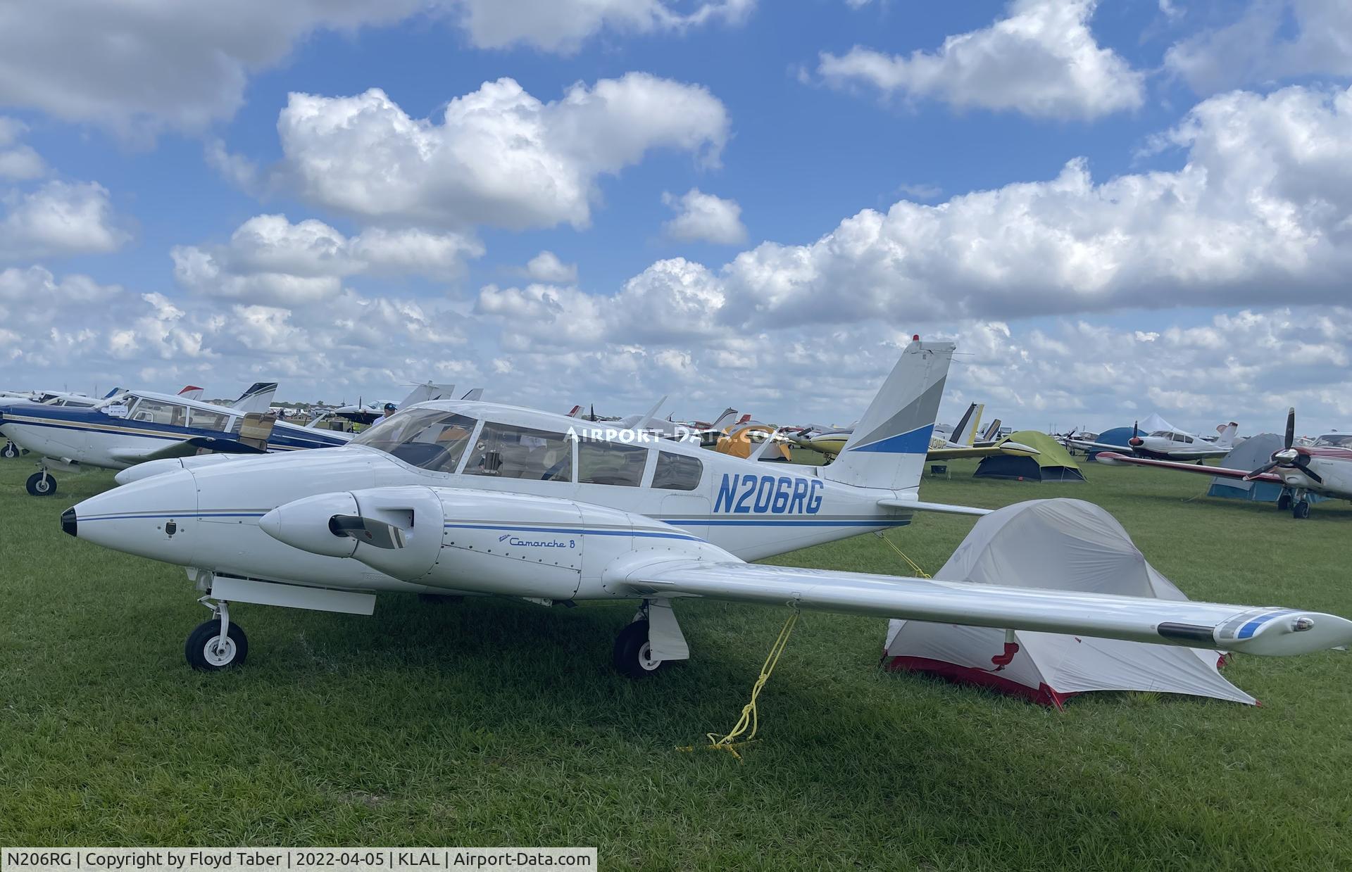 N206RG, 1967 Piper PA-30-160 Twin Comanche Twin Comanche C/N 30-1427, Sun n Fun 2022