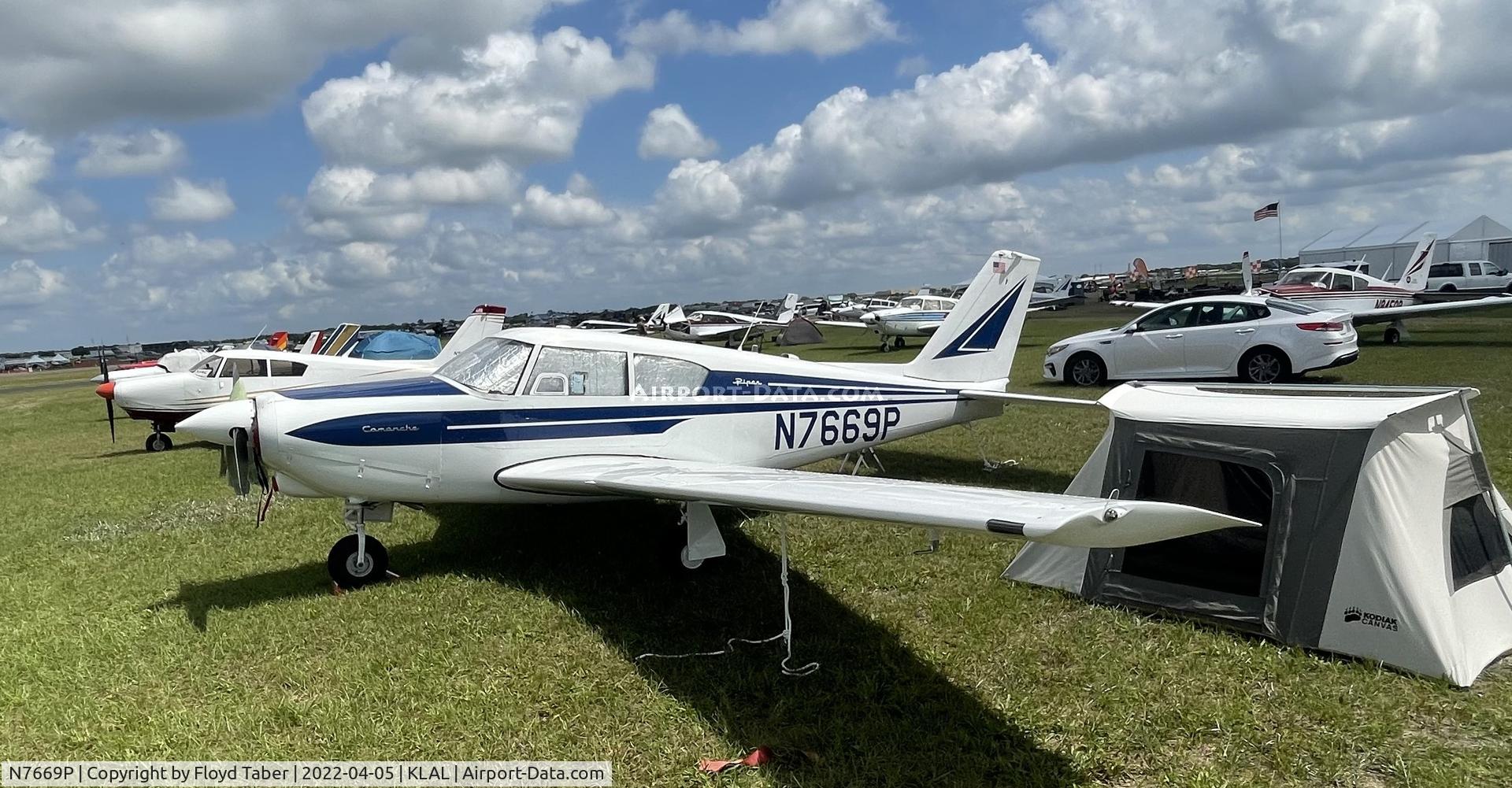 N7669P, 1961 Piper PA-24 C/N 24-2882, Sun n Fun 2022