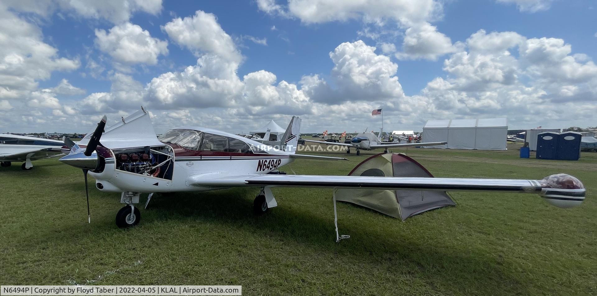 N6494P, 1959 Piper PA-24-250 Comanche C/N 24-1614, Sun n Fun 2022