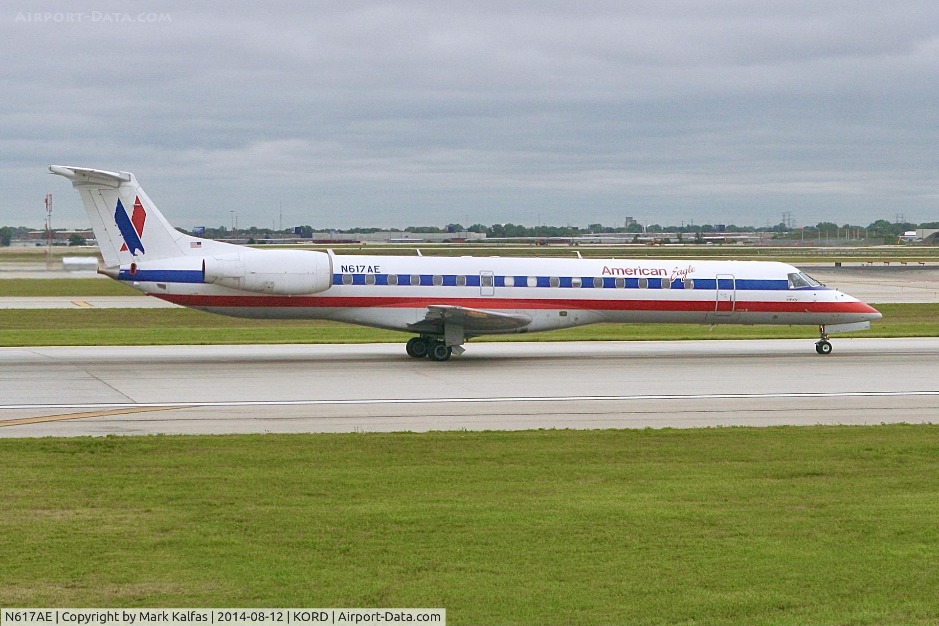 N617AE, 1998 Embraer ERJ-145LR (EMB-145LR) C/N 145093, E145 American Eagle Embraer ERJ-145LR N617AE at ORD