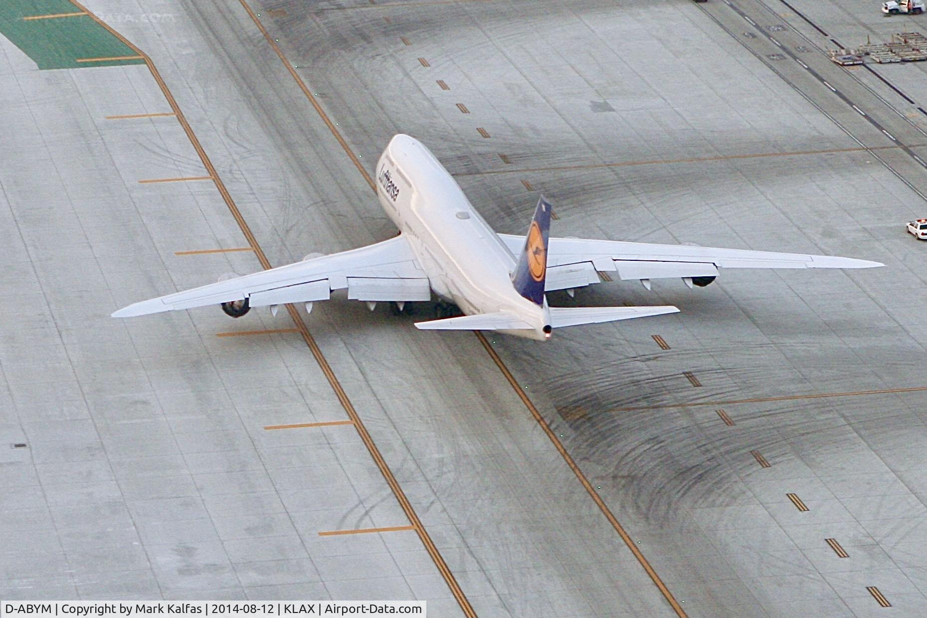 D-ABYM, 2014 Boeing 747-830 C/N 37837, B748 Luftansa Boeing 747-830 D-ABYM 