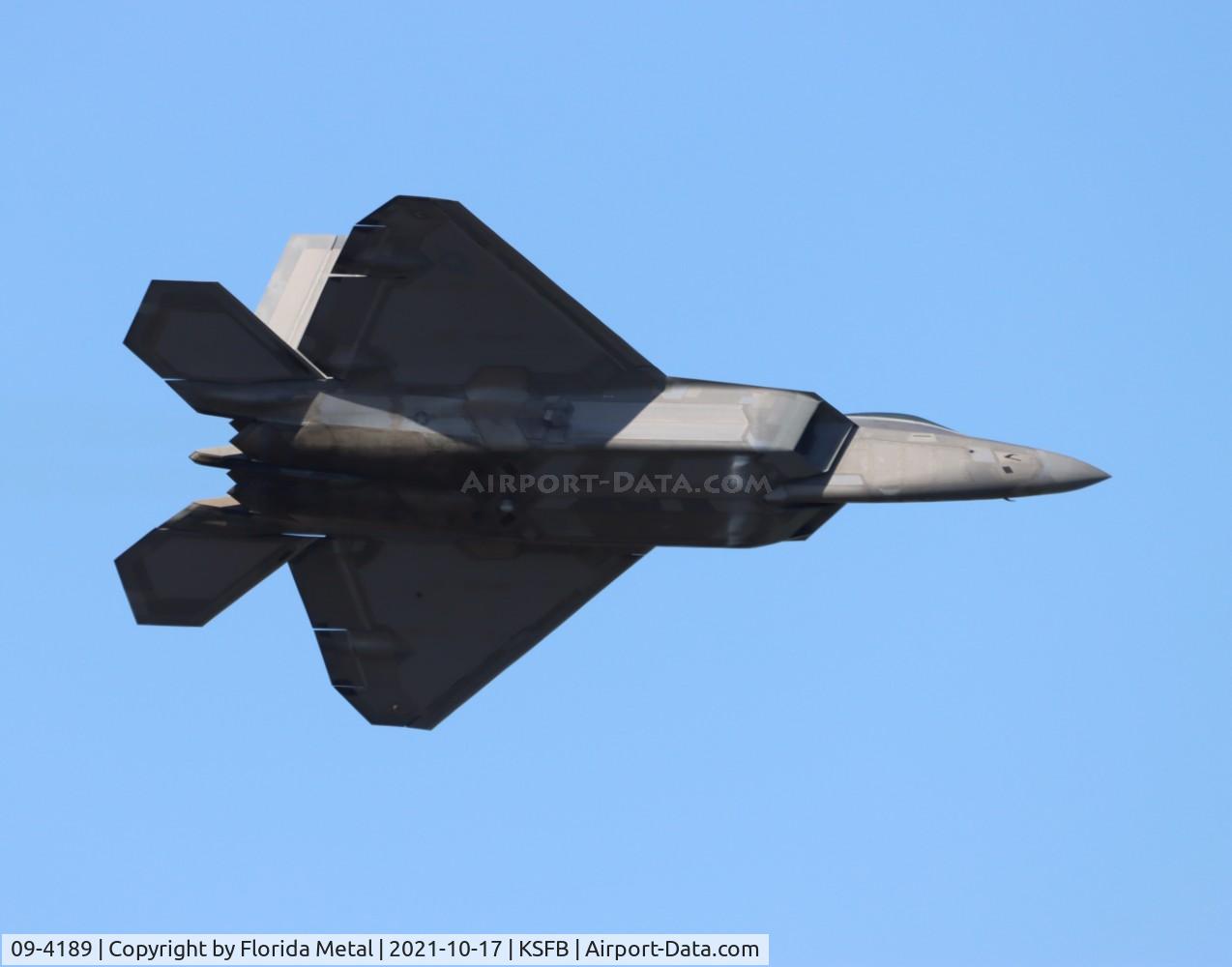 09-4189, 2009 Lockheed Martin F-22A Raptor C/N 645-4189, F-22 zx