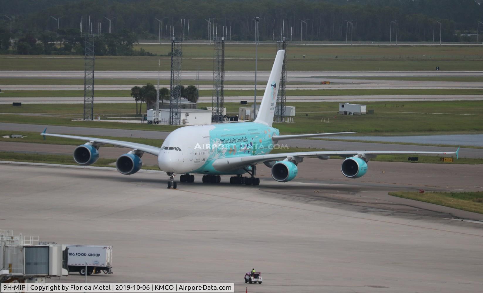 9H-MIP, 2006 Airbus A380-841 C/N 006, MCO zx