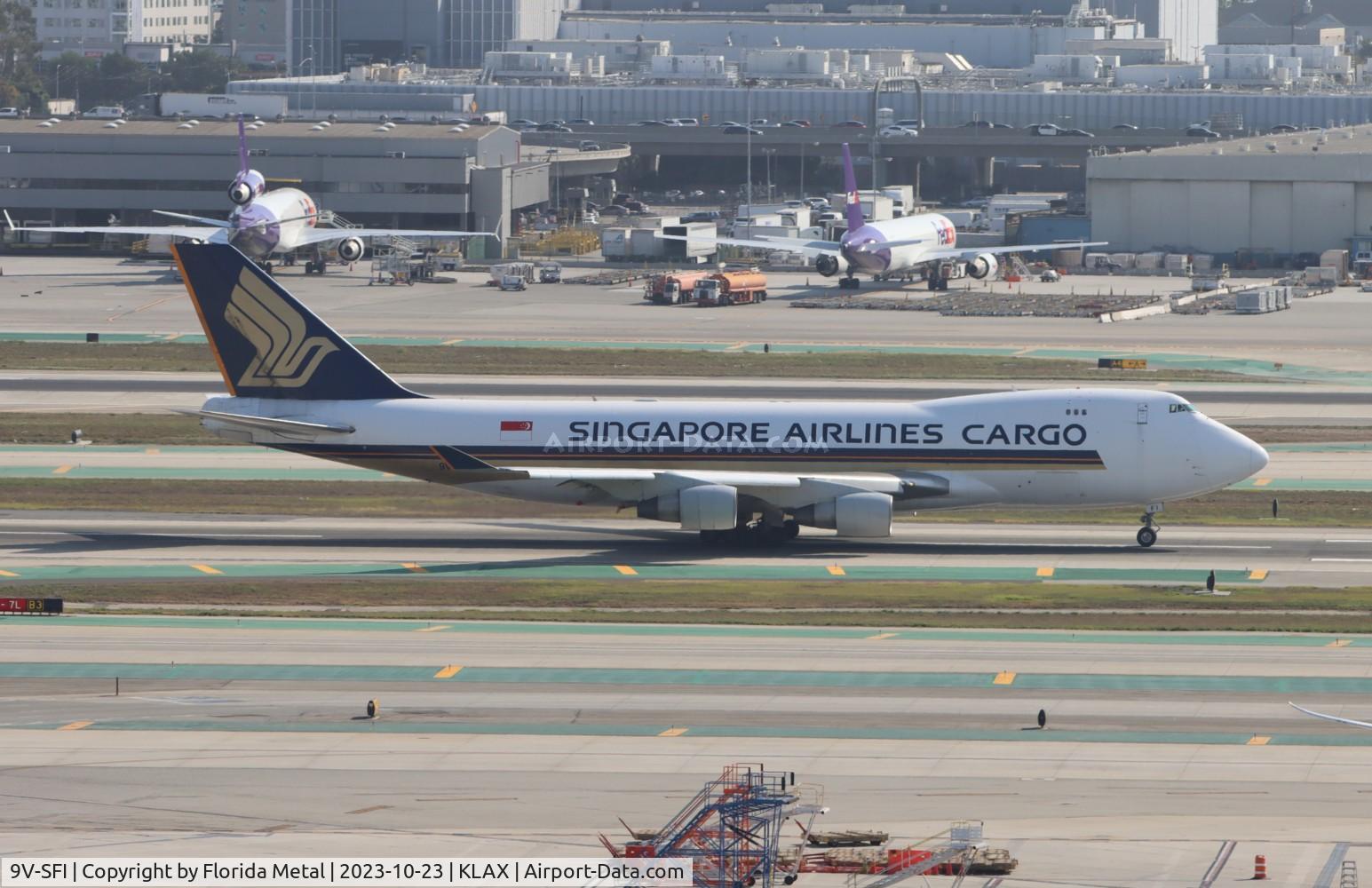 9V-SFI, 2000 Boeing 747-412F/SCD C/N 28027, SIA 747-400F zx LAX-BRU