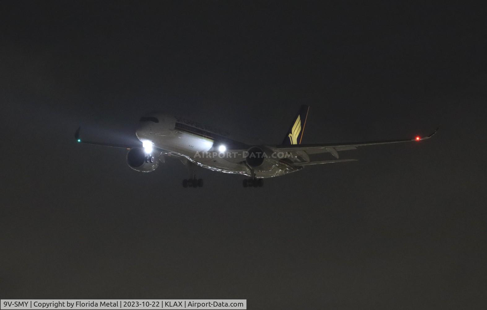 9V-SMY, 2019 Airbus A350-941 C/N 344, SIA A359 zx SIN-LAX
