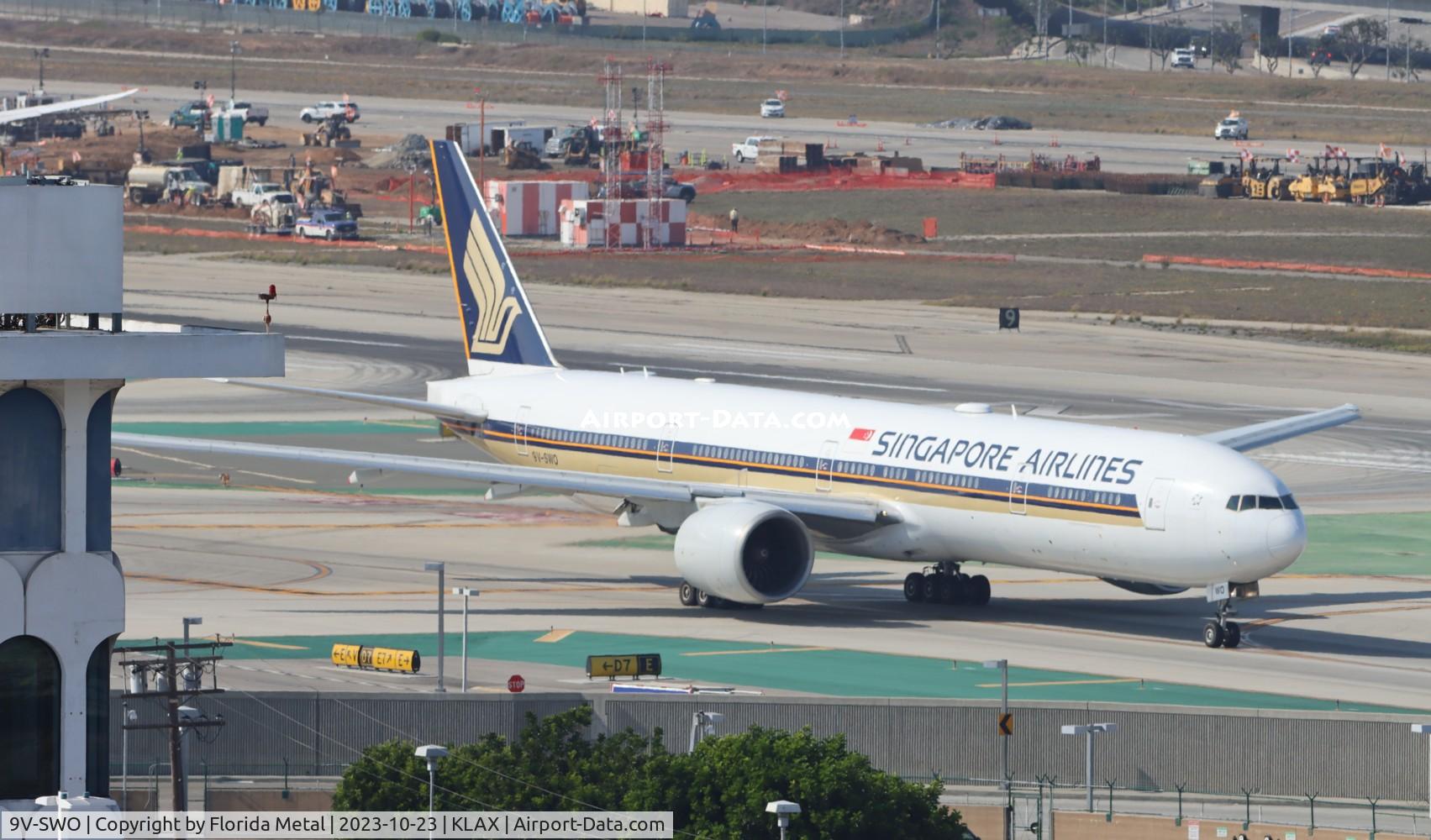 9V-SWO, 2008 Boeing 777-312/ER C/N 34580, SIN 773 zx LAX-NRT