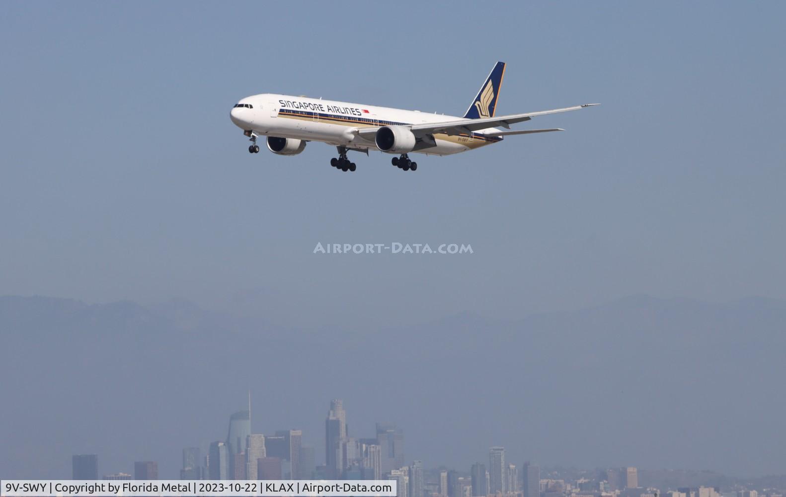 9V-SWY, 2014 Boeing 777-312/ER C/N 42238, SIA 773 zx NRT-LAX