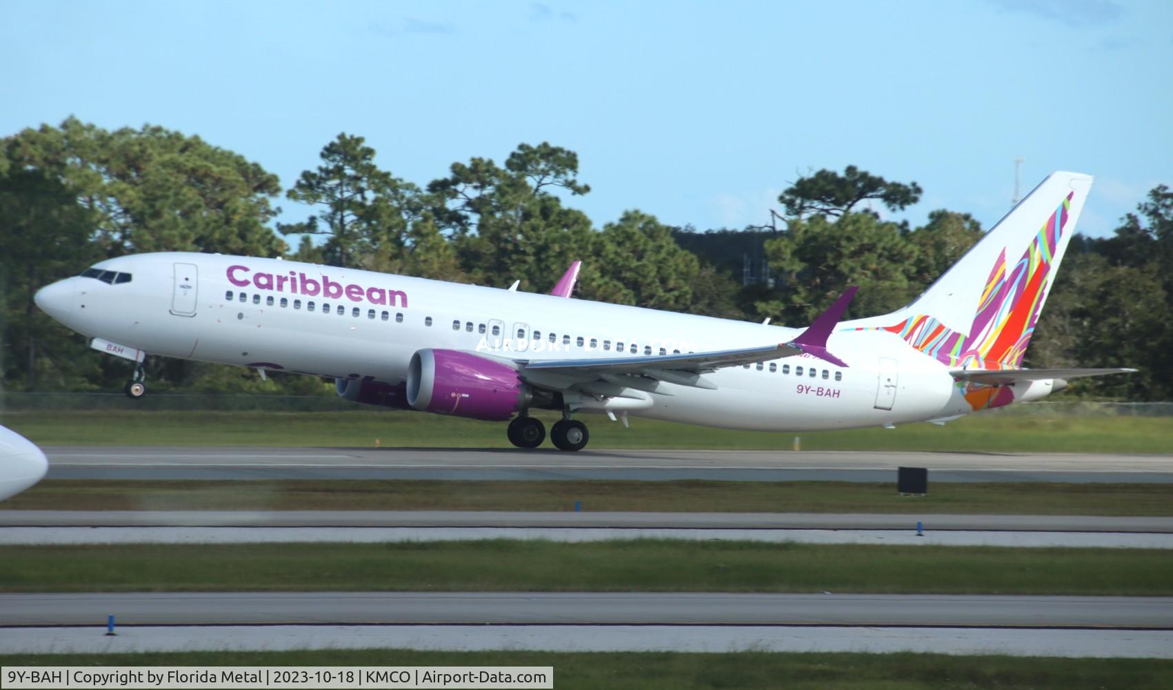 9Y-BAH, 2022 Boeing 737-8 MAX C/N 43345, BWA 737-8 zx MCO-POS / TTPP