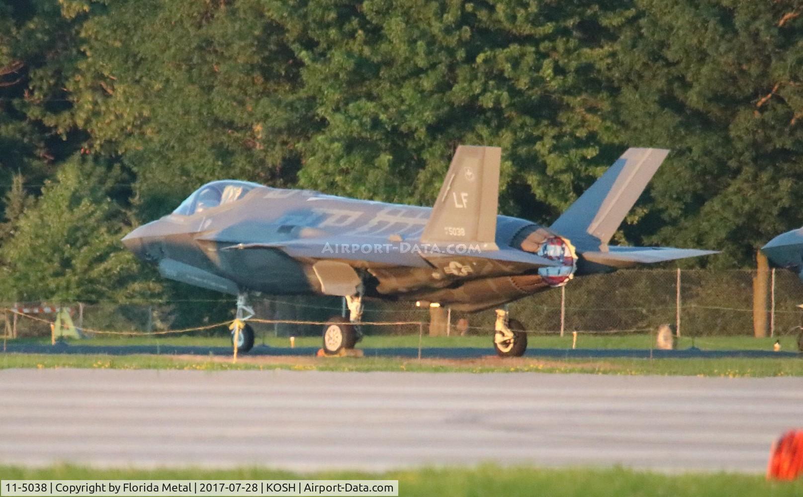 11-5038, 2011 Lockheed Martin F-35A Lightning II C/N AF-49, OSH 2017 zx