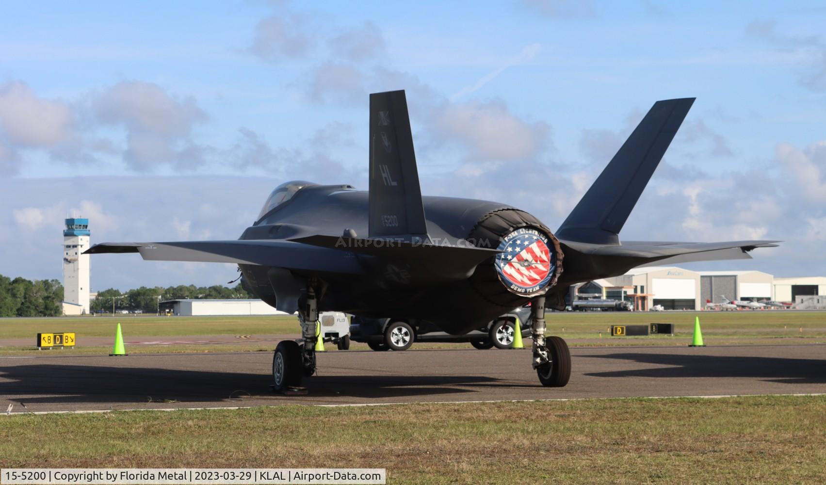 15-5200, 2015 Lockheed Martin F-35A Lightning II C/N AF-175, Sun N Fun 2023 zx LAL