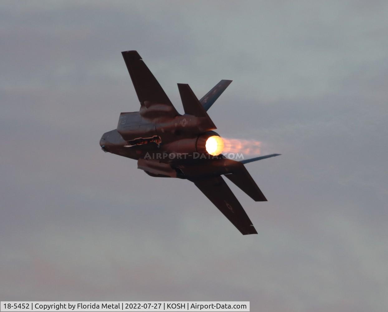 18-5452, Lockheed Martin F-35A Lightning II C/N AF-280, OSH 2022 zx
