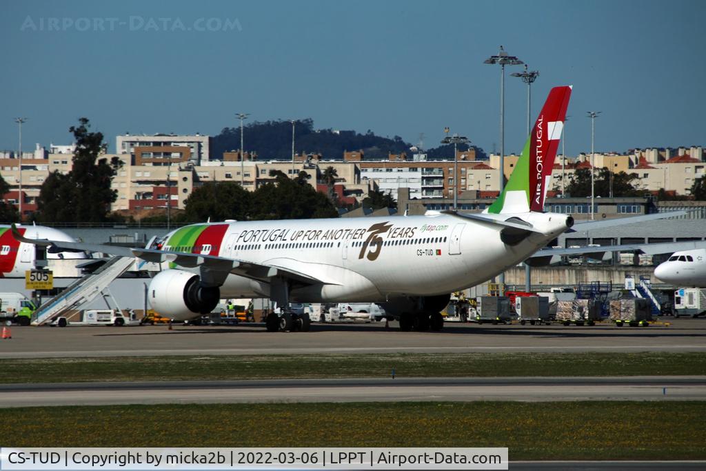 CS-TUD, 2019 Airbus A330-941N C/N 1913, Parked