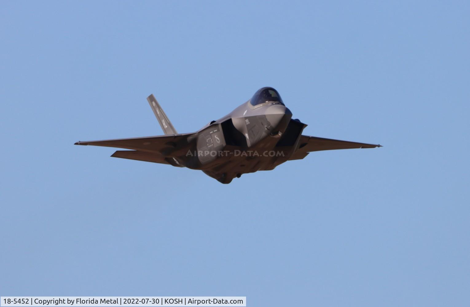 18-5452, Lockheed Martin F-35A Lightning II C/N AF-280, F-35A zx