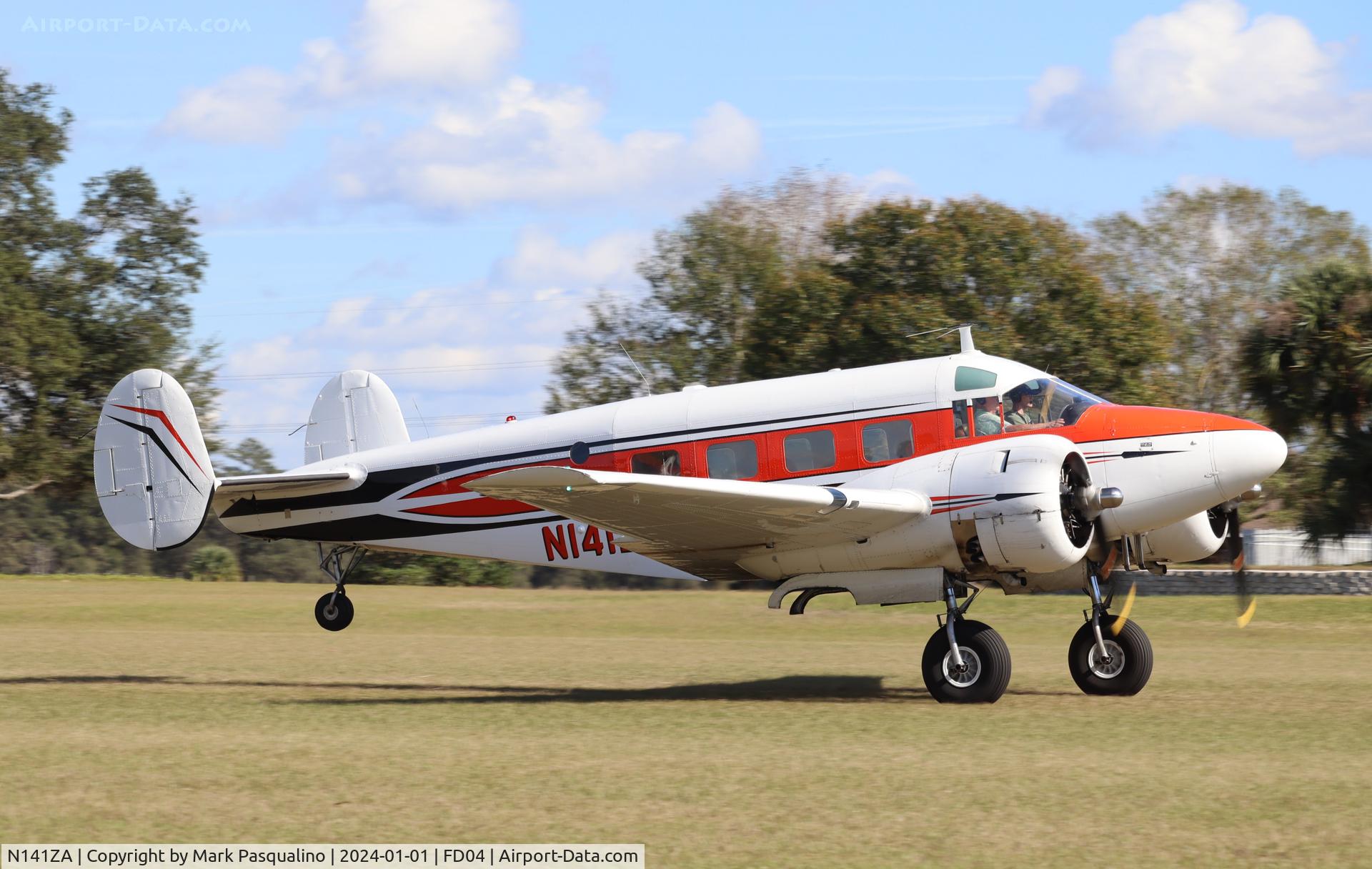 N141ZA, 1956 Beech E18S C/N BA-178, Beech E18S