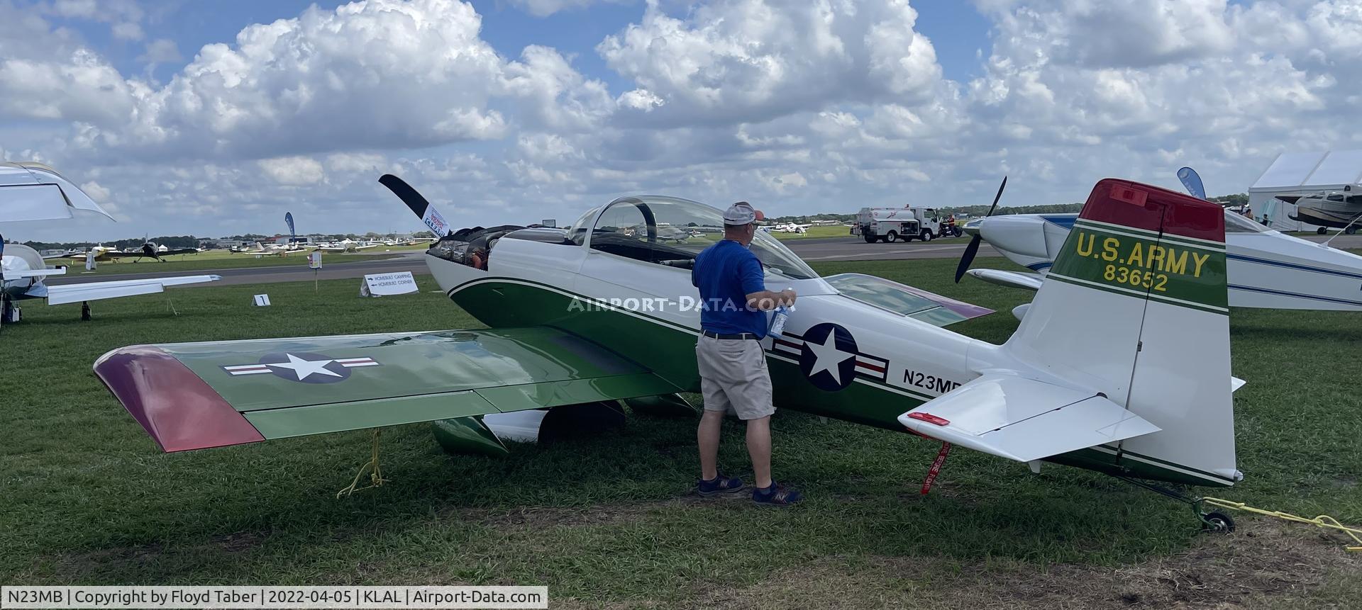 N23MB, 2020 Van's RV-8 C/N 83652, Sun n Fun 2022