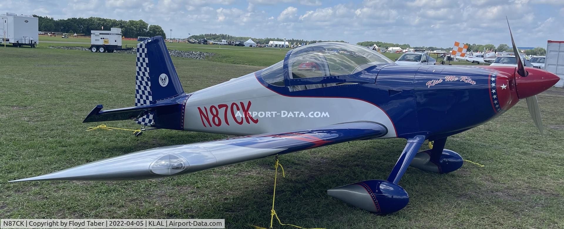 N87CK, Van's RV-7 C/N 70133, Sun n Fun 2022