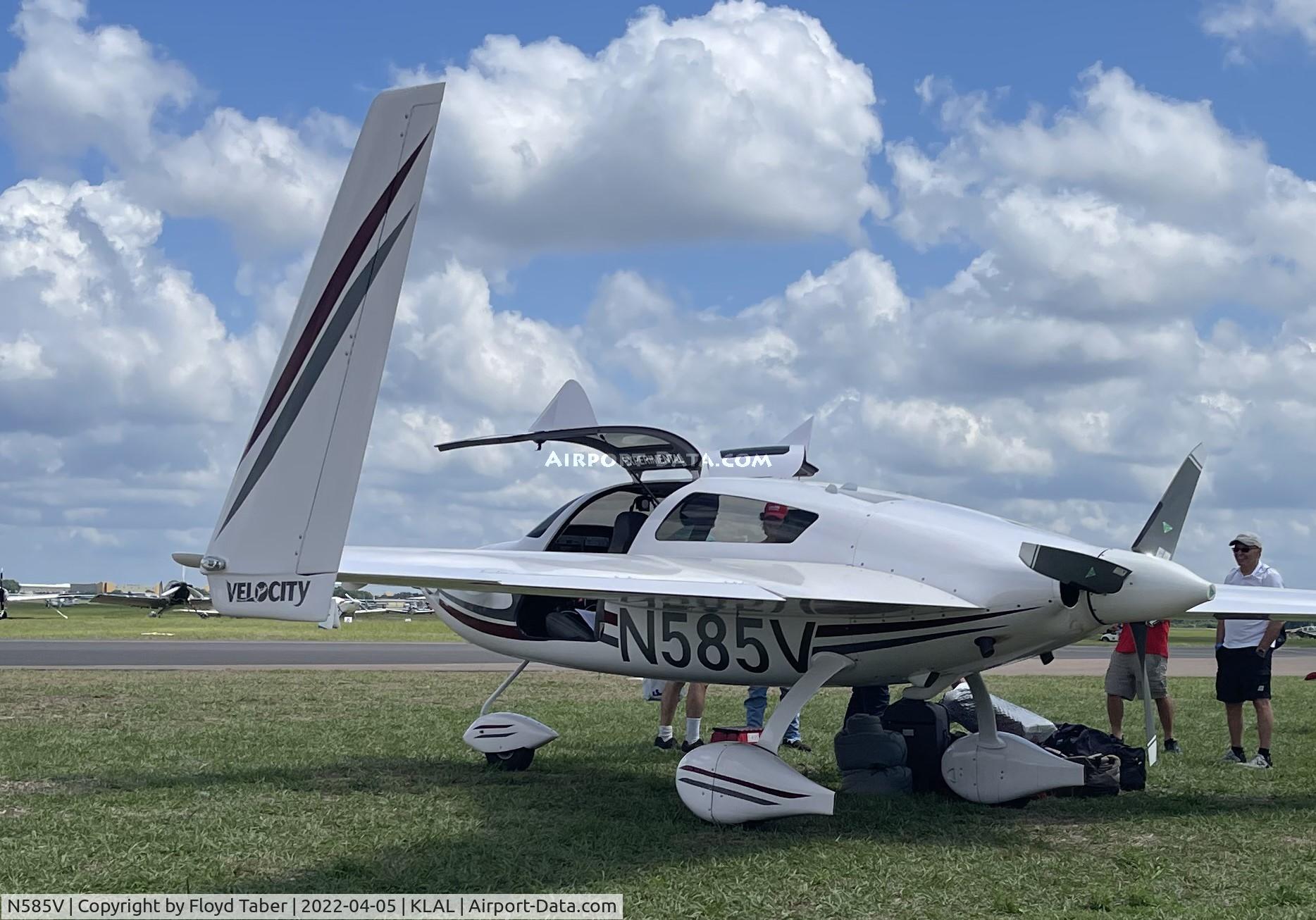 N585V, 2013 Velocity Velocity XL FG C/N 3FX013, Sun n Fun 2022