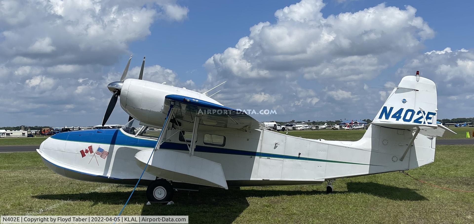 N402E, 1946 Grumman G-44A Widgeon C/N 1444, Sun n Fun 2022
