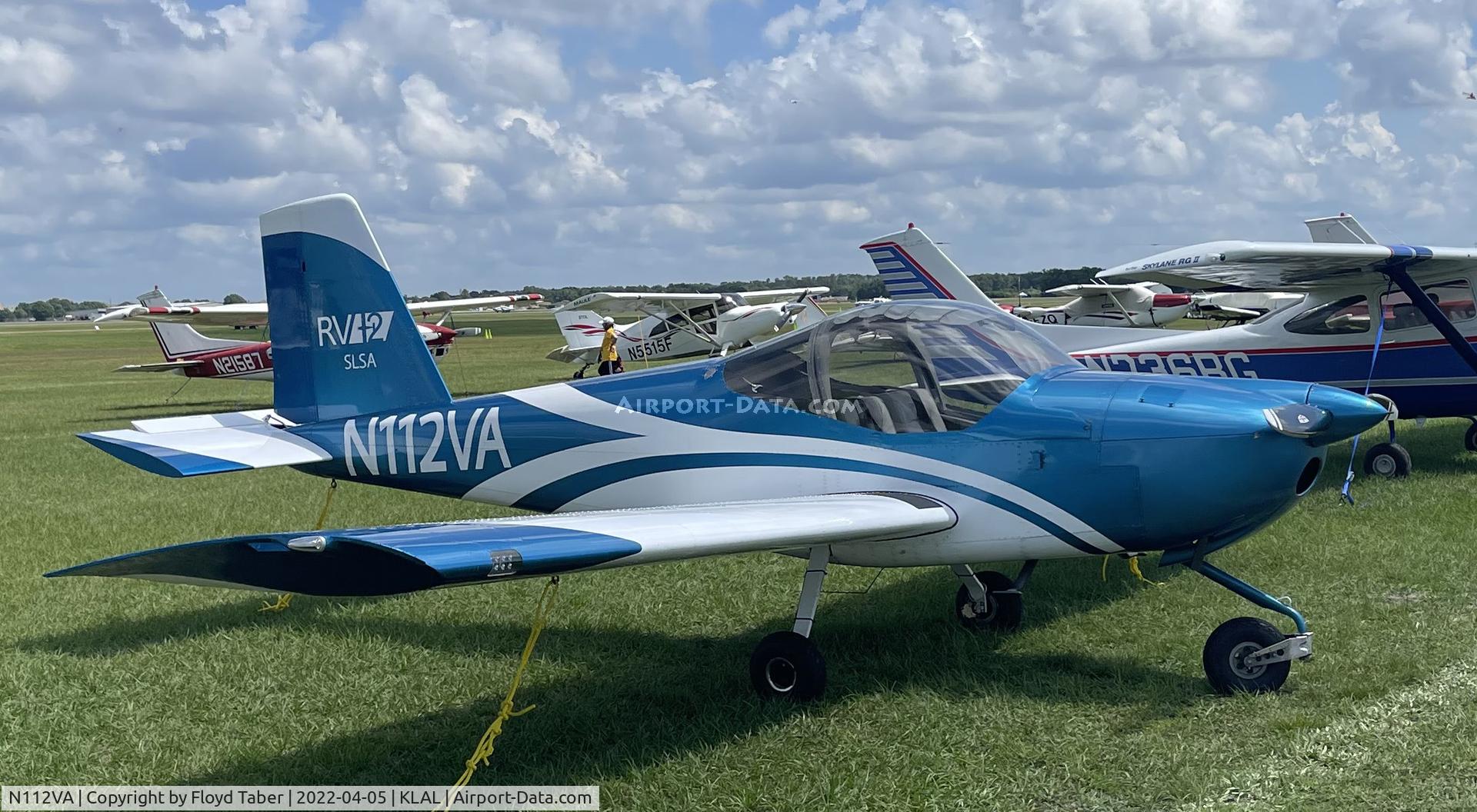 N112VA, 2012 Van's RV-12 C/N 12004, Sun n Fun 2022
