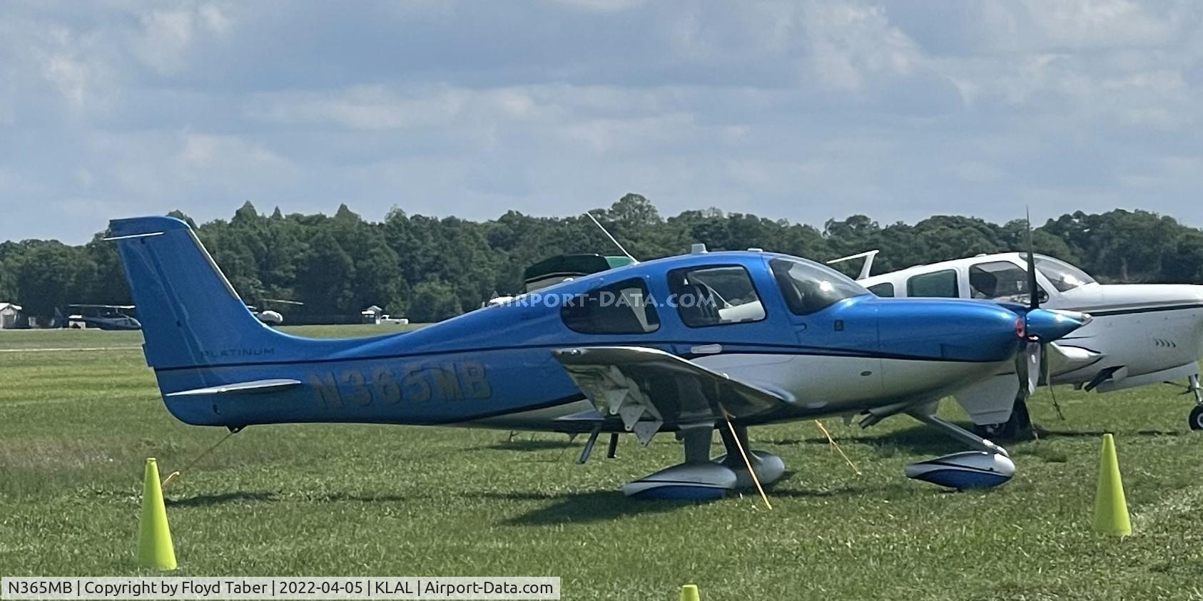N365MB, 2016 Cirrus SR22 C/N 4349, Sun n Fun 2022