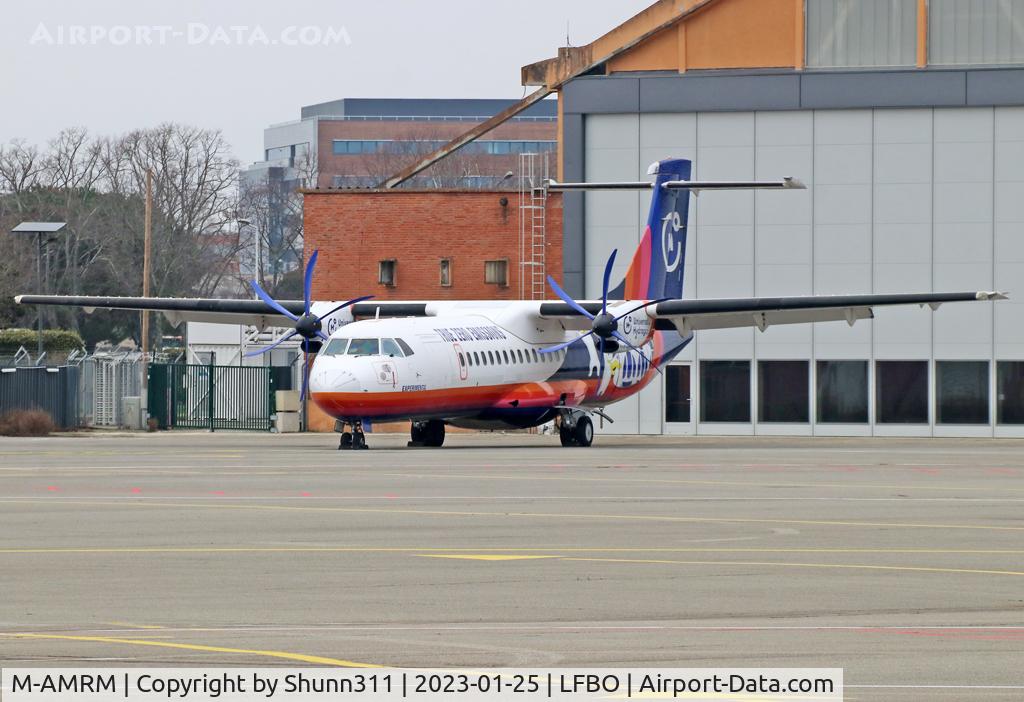 M-AMRM, 2010 ATR 72-212A C/N 826, Parked at the General Aviation area... Now used for Hydrogen programm